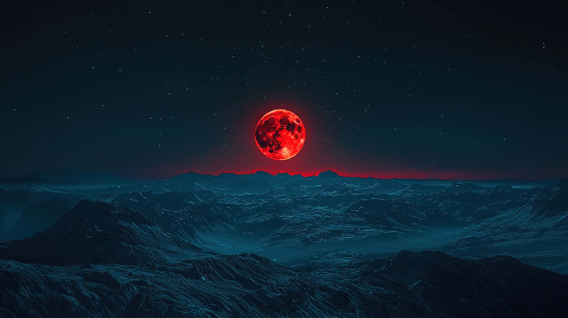Red Moon Wallpaper