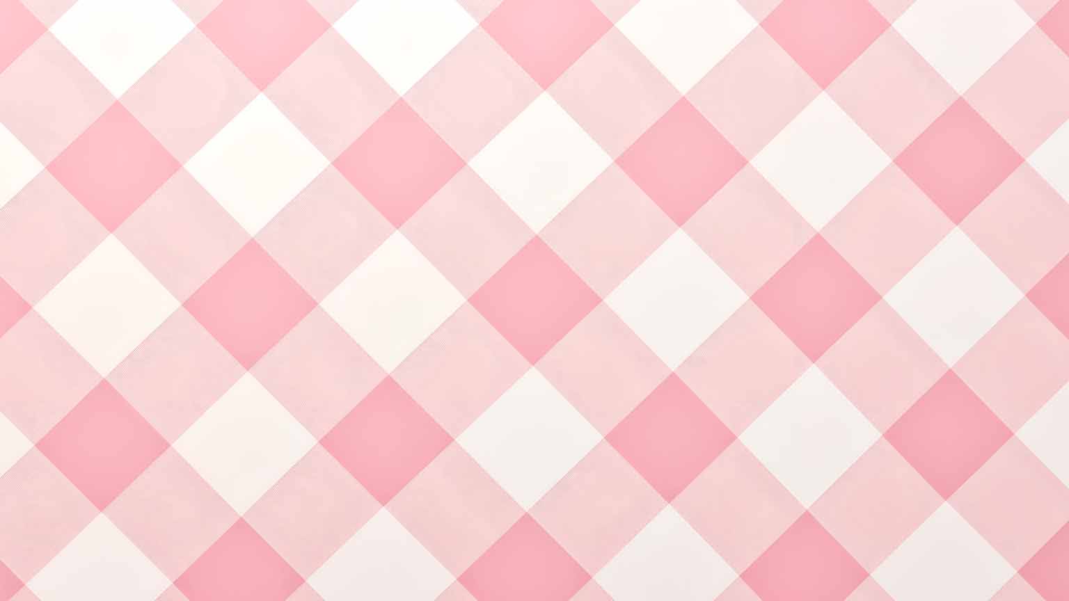 Free Minimalist Pink Checkerboard Pattern Desktop Wallpaper