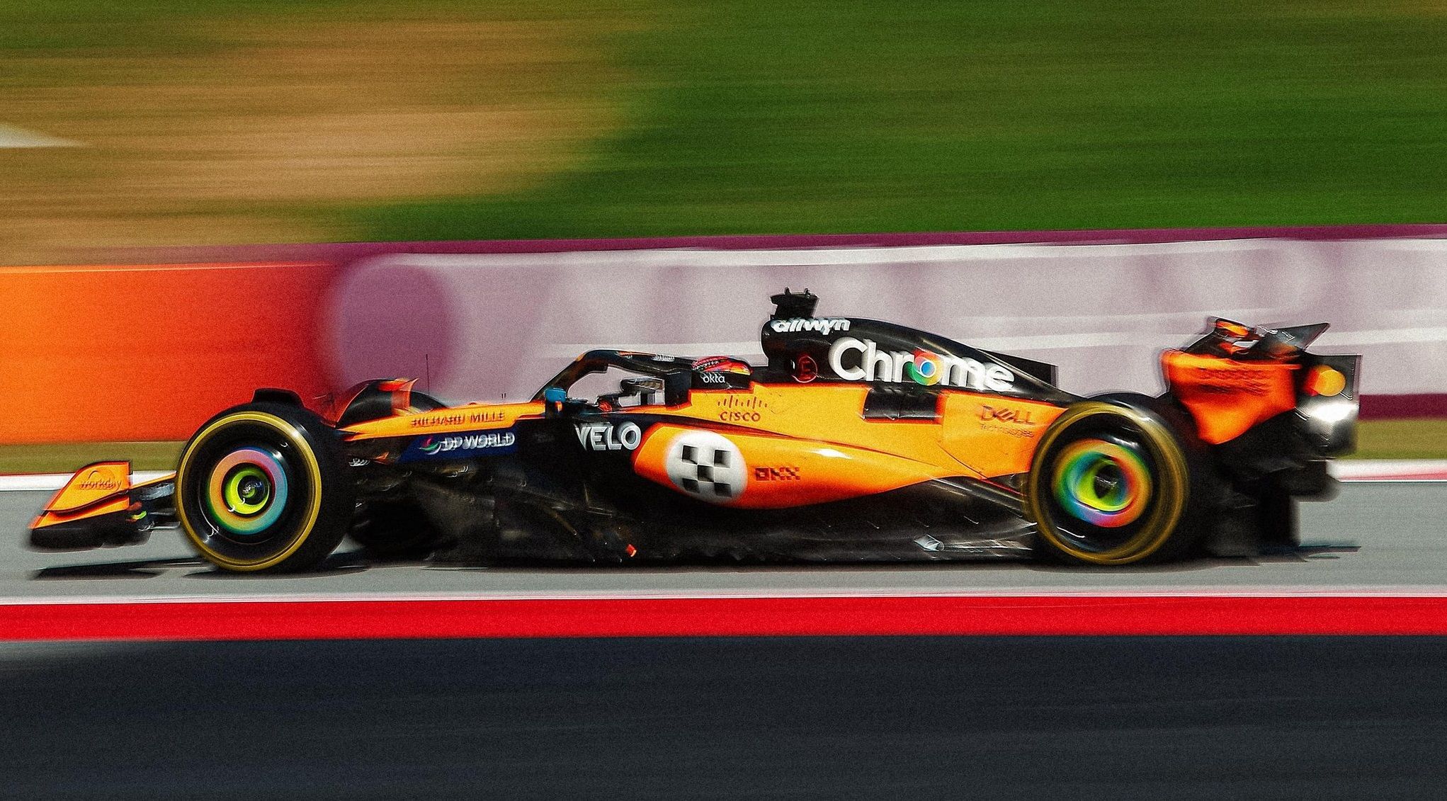 Spanish GP: Piastri Maintains Top Spot In McLaren 1 2