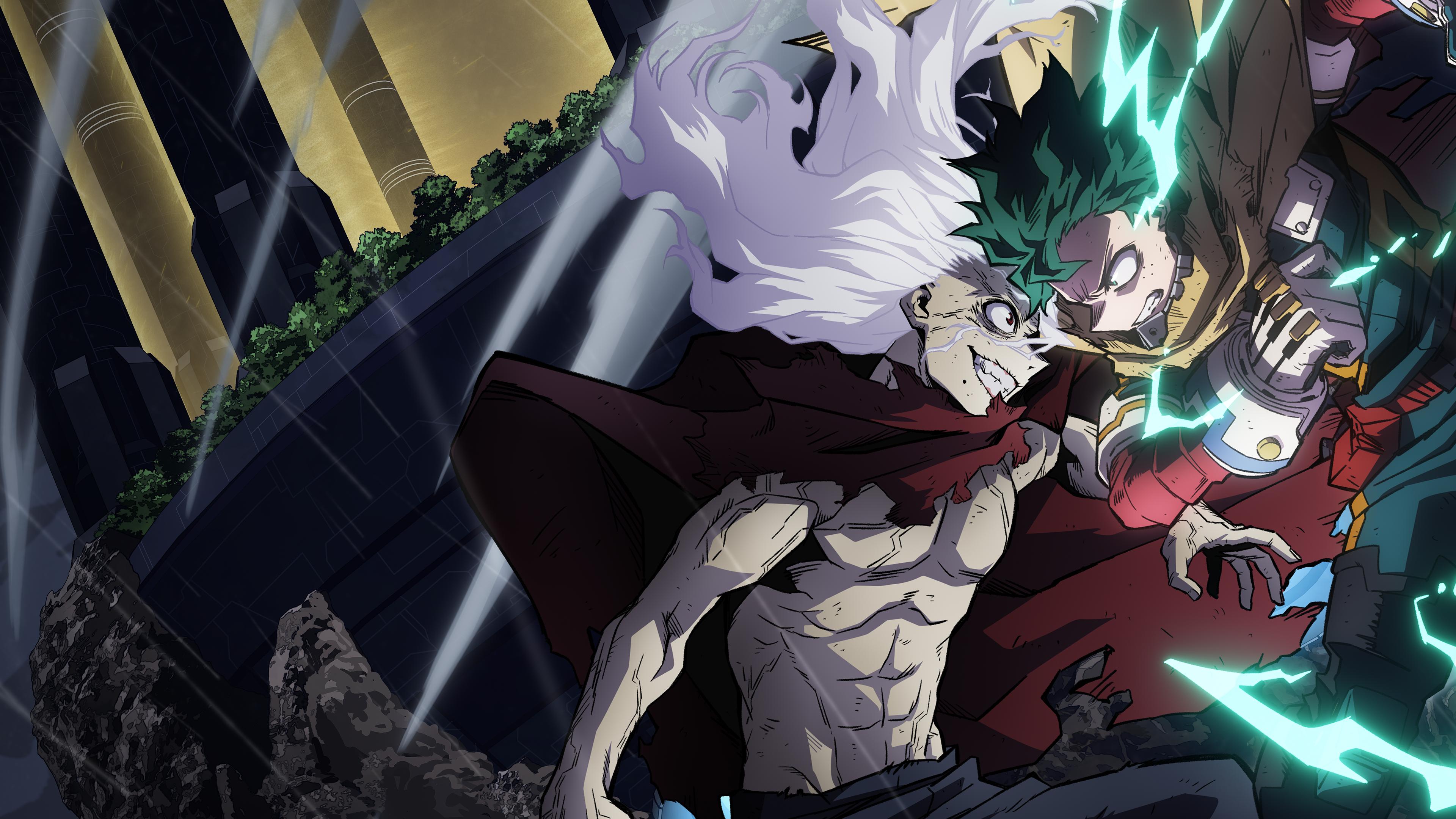 Izuku Midoriya vs Tomura Shigaraki Wallpaper 4K, Season 7