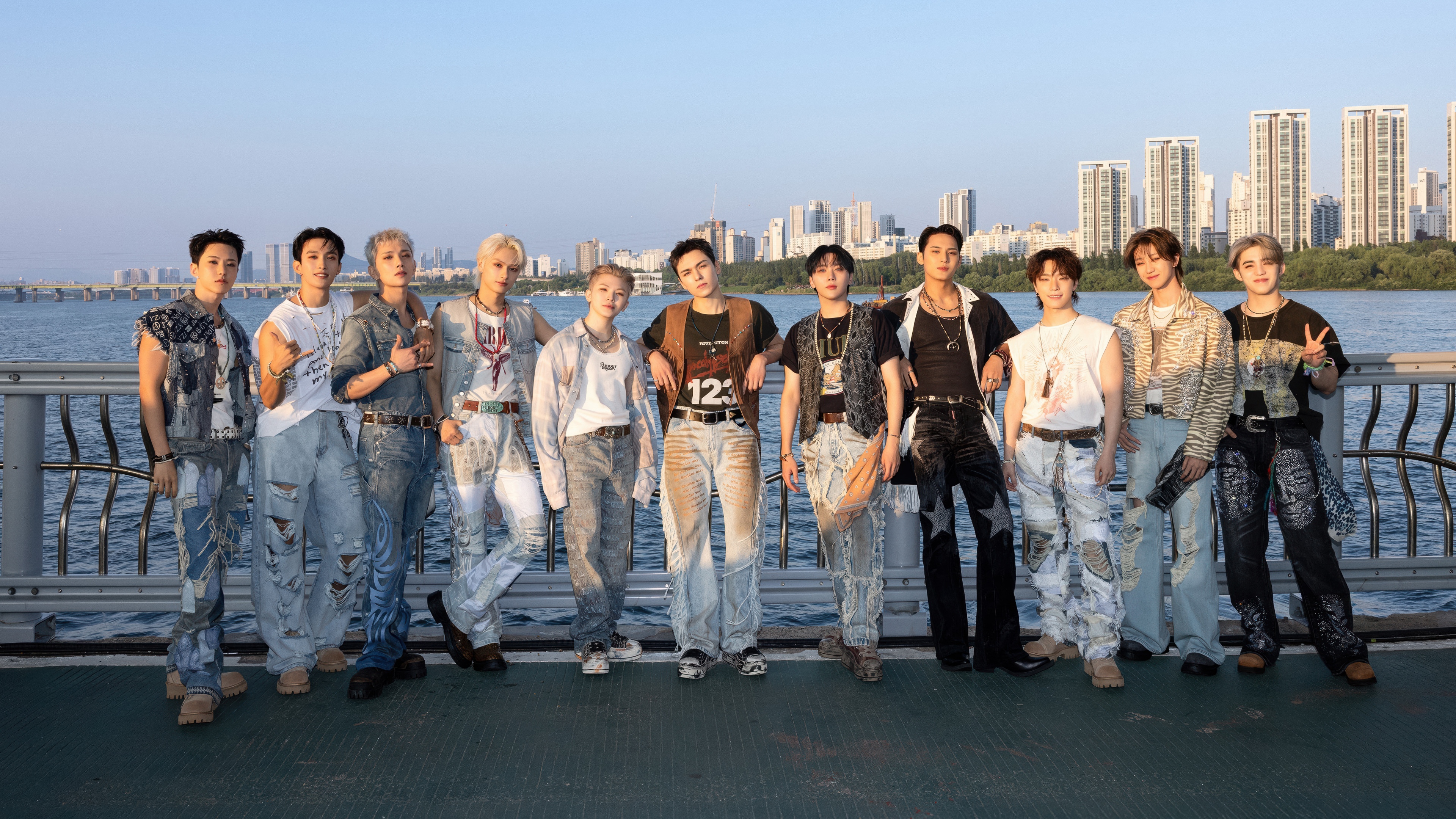 SEVENTEEN Wallpaper 4K, 5K, South Korean boy band