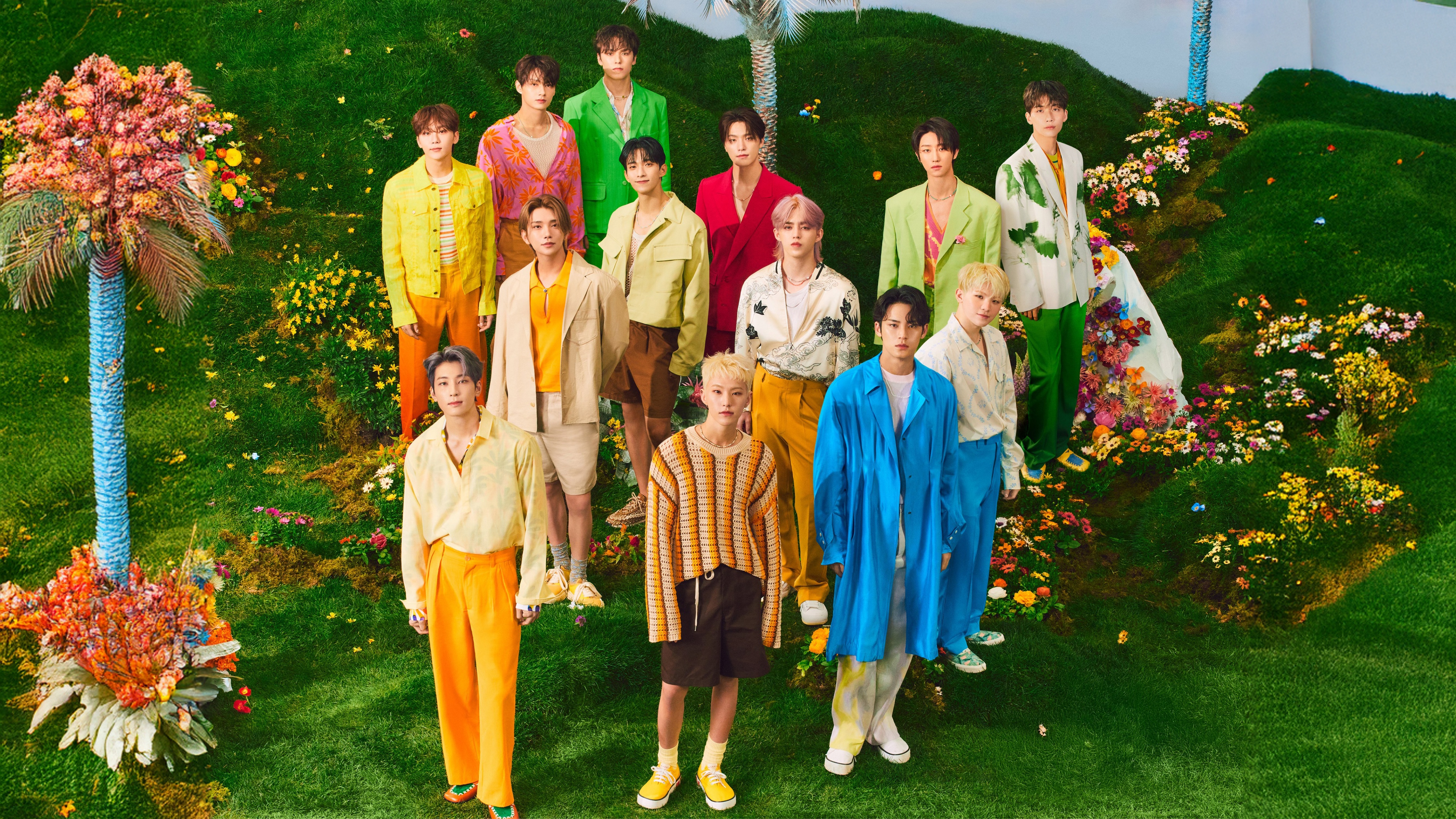 SEVENTEEN 4th Album Repackage SECTOR 17 Wallpaper 4K, 5K