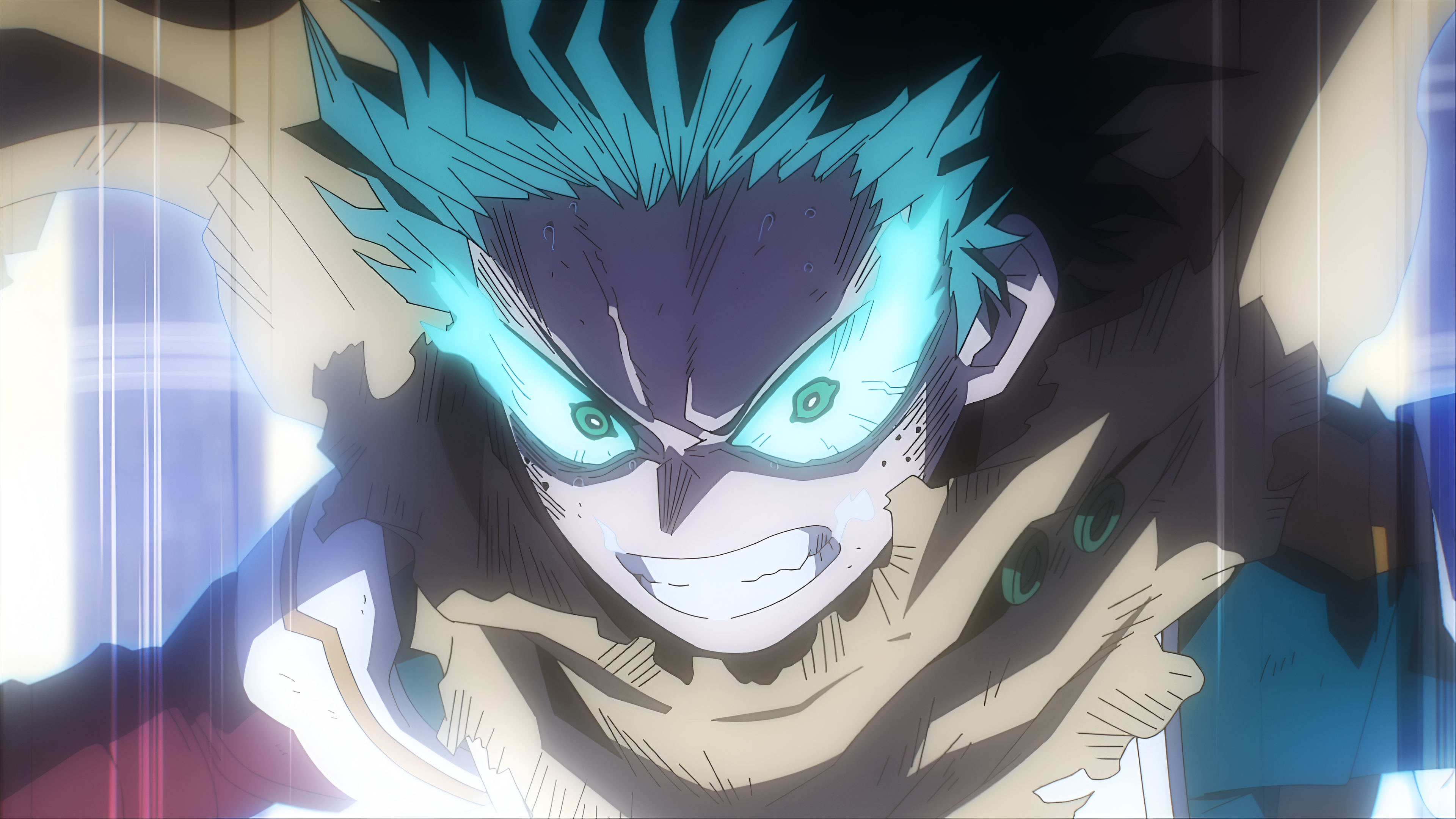 Dark Deku Awakens: 4K My Hero Academia Ultra HD Wallpaper