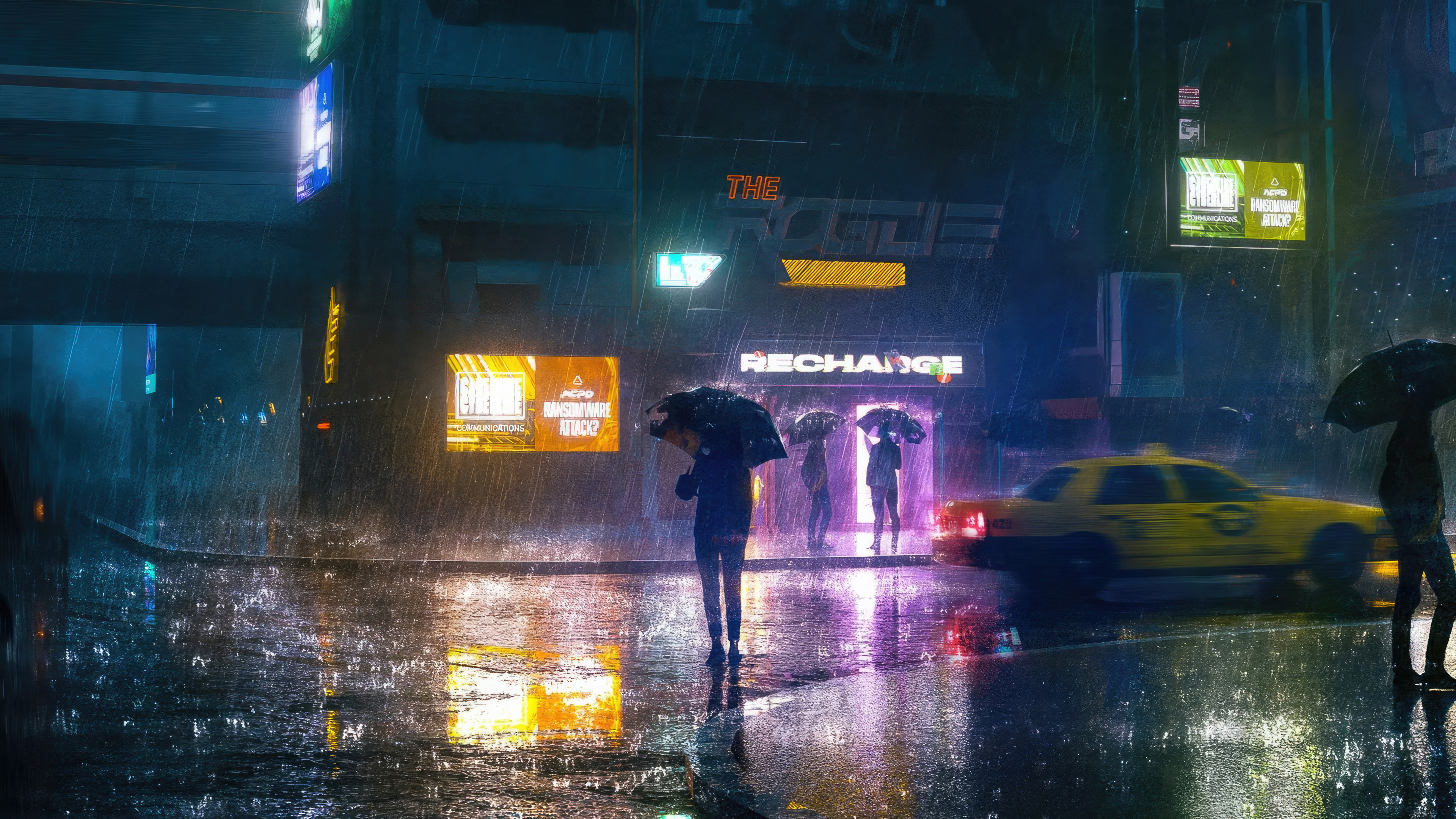 Rainy Nights Wallpaper, HD Artist Wallpaper, 4k Wallpaper, Image, Background , Photos and Picture