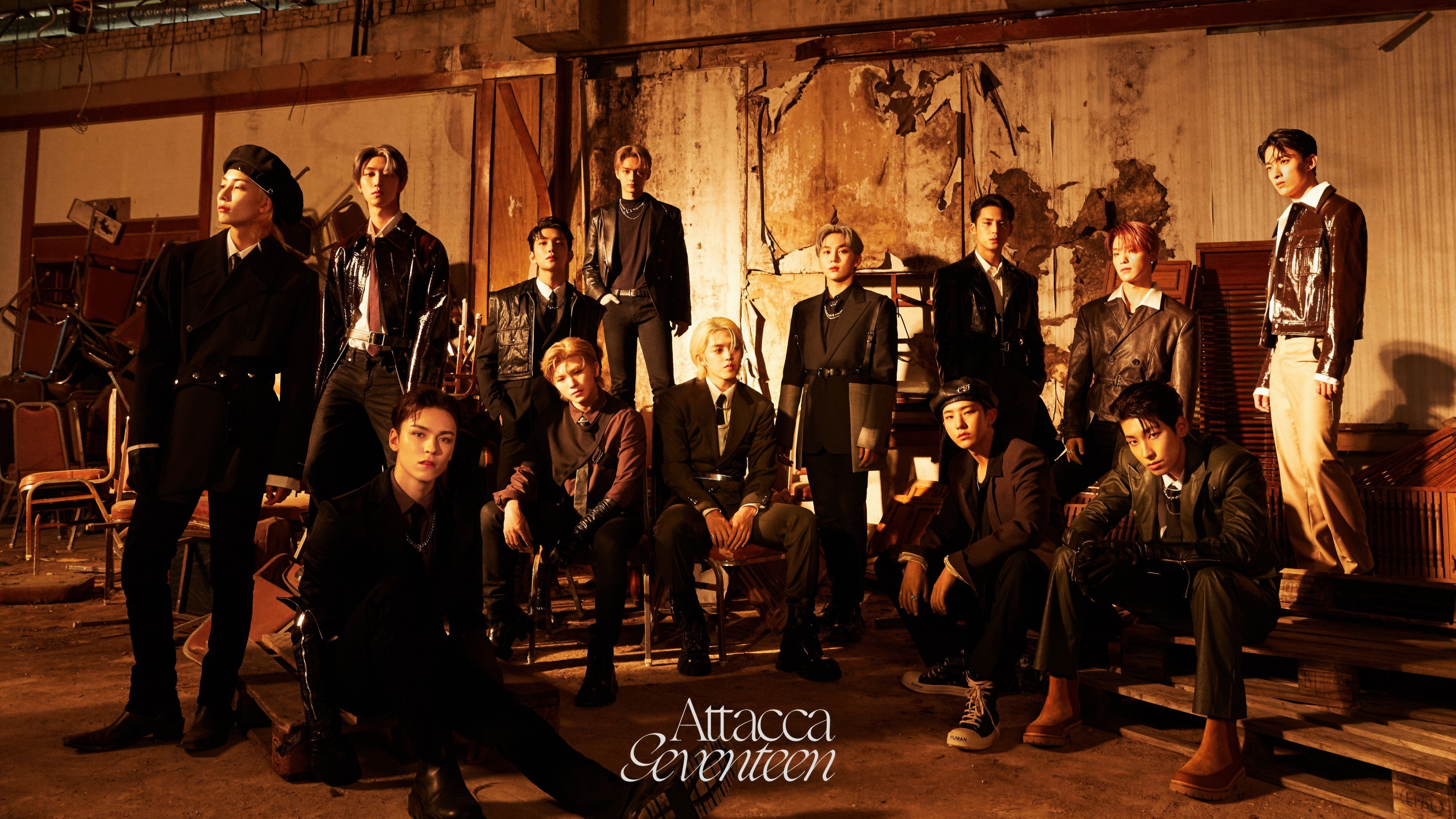 SEVENTEEN Attacca Wallpaper 4K, 5K, South Korean boy band