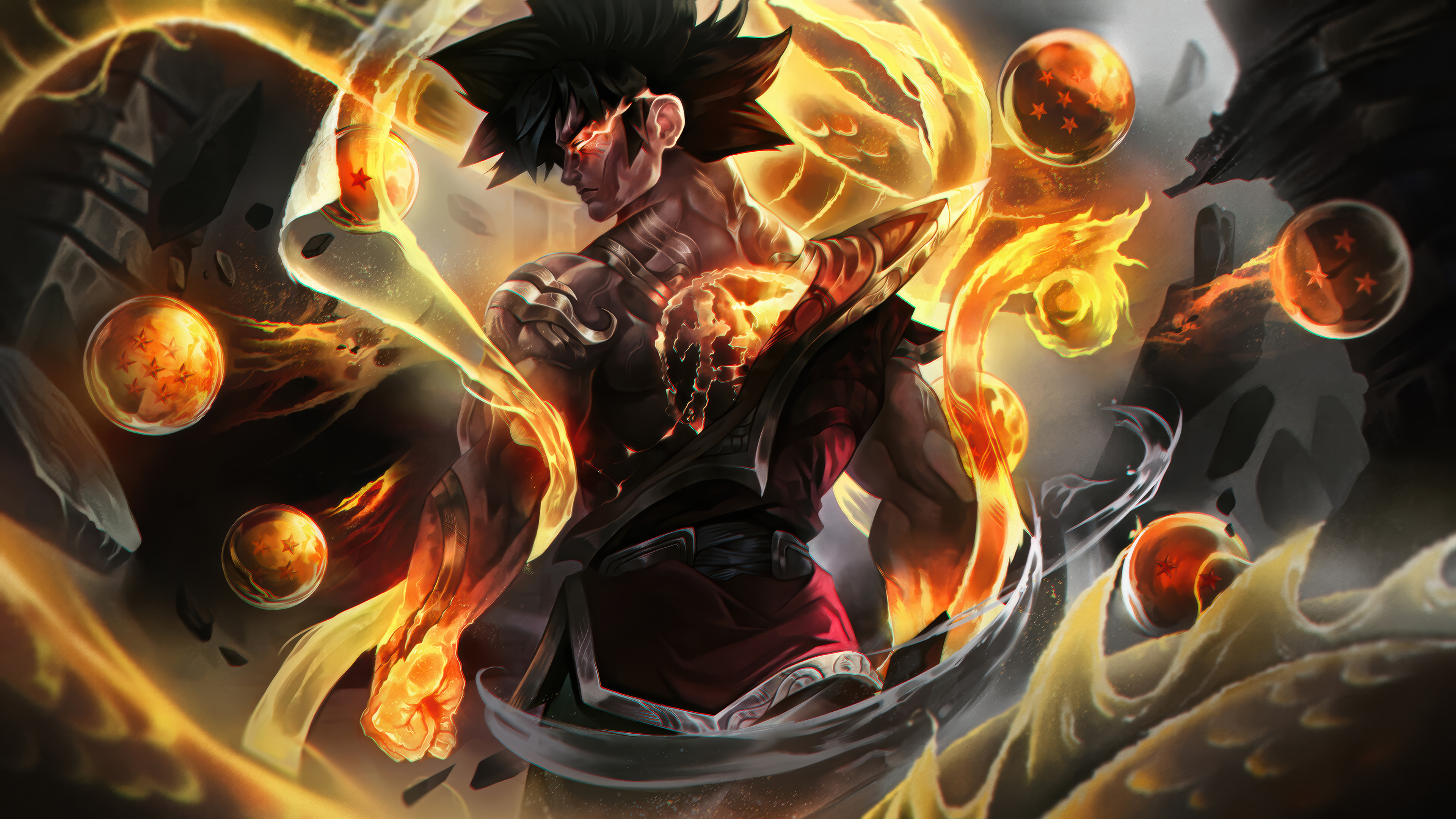 Goku Dragon Ball Anime Wallpaper 4K HD PC