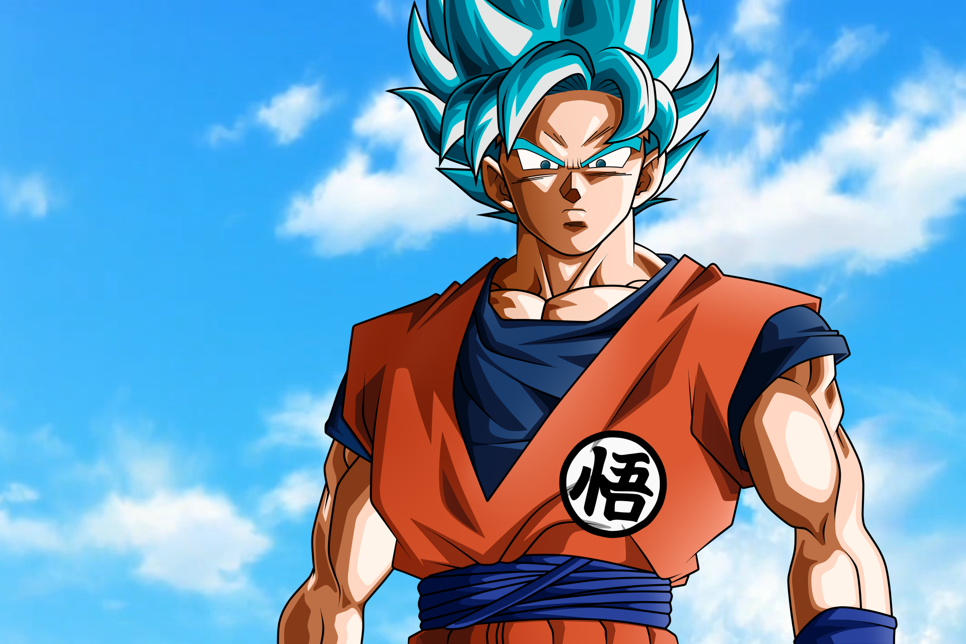 Super Saiyan Blue Goku 4K Ultra HD Wallpaper