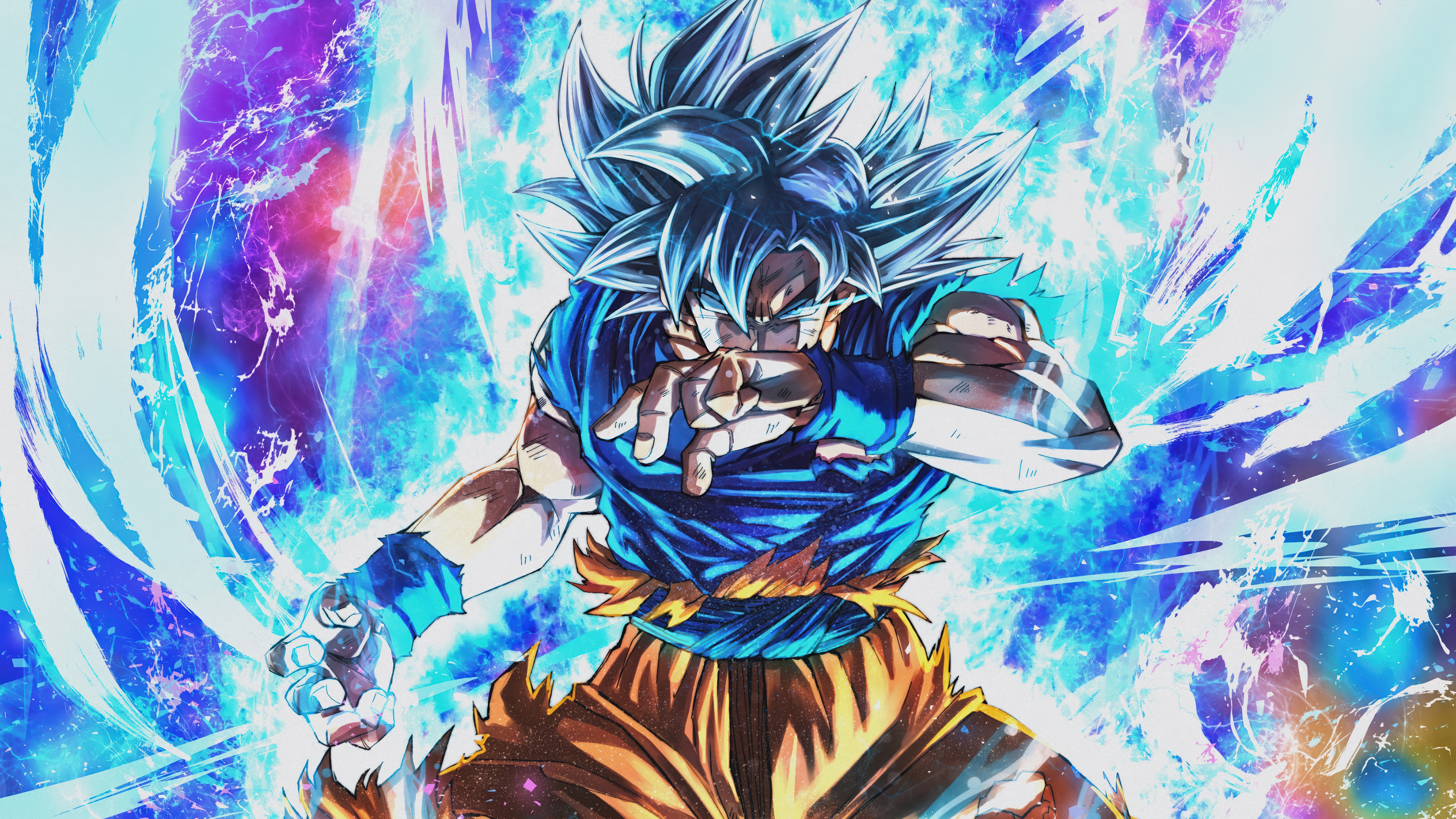 Goku Ultra Instinct Dragon Ball Super Wallpaper 4K HD PC l