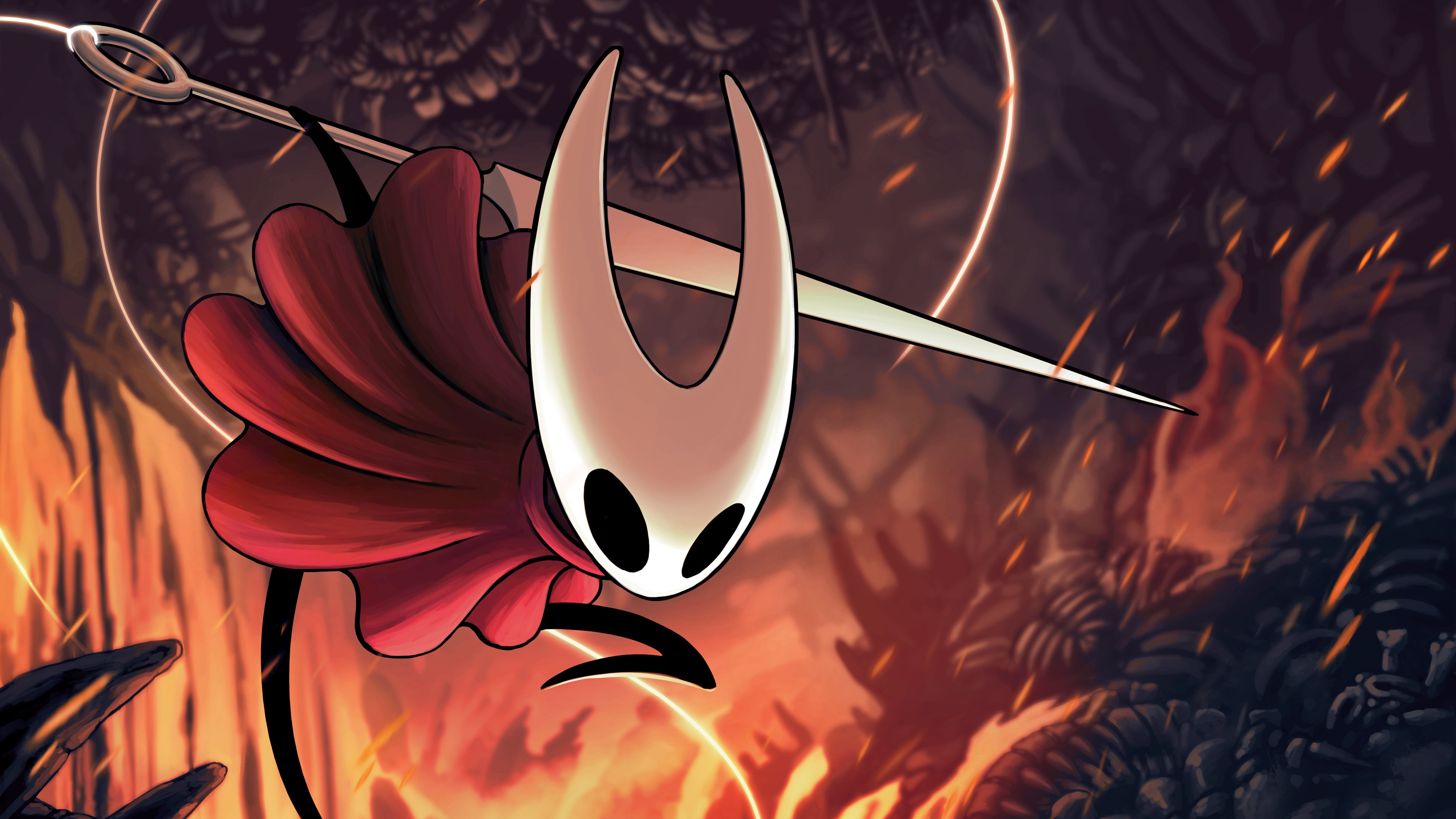 Hollow Knight Skillsong Game Wallpaper 4k for Desktop