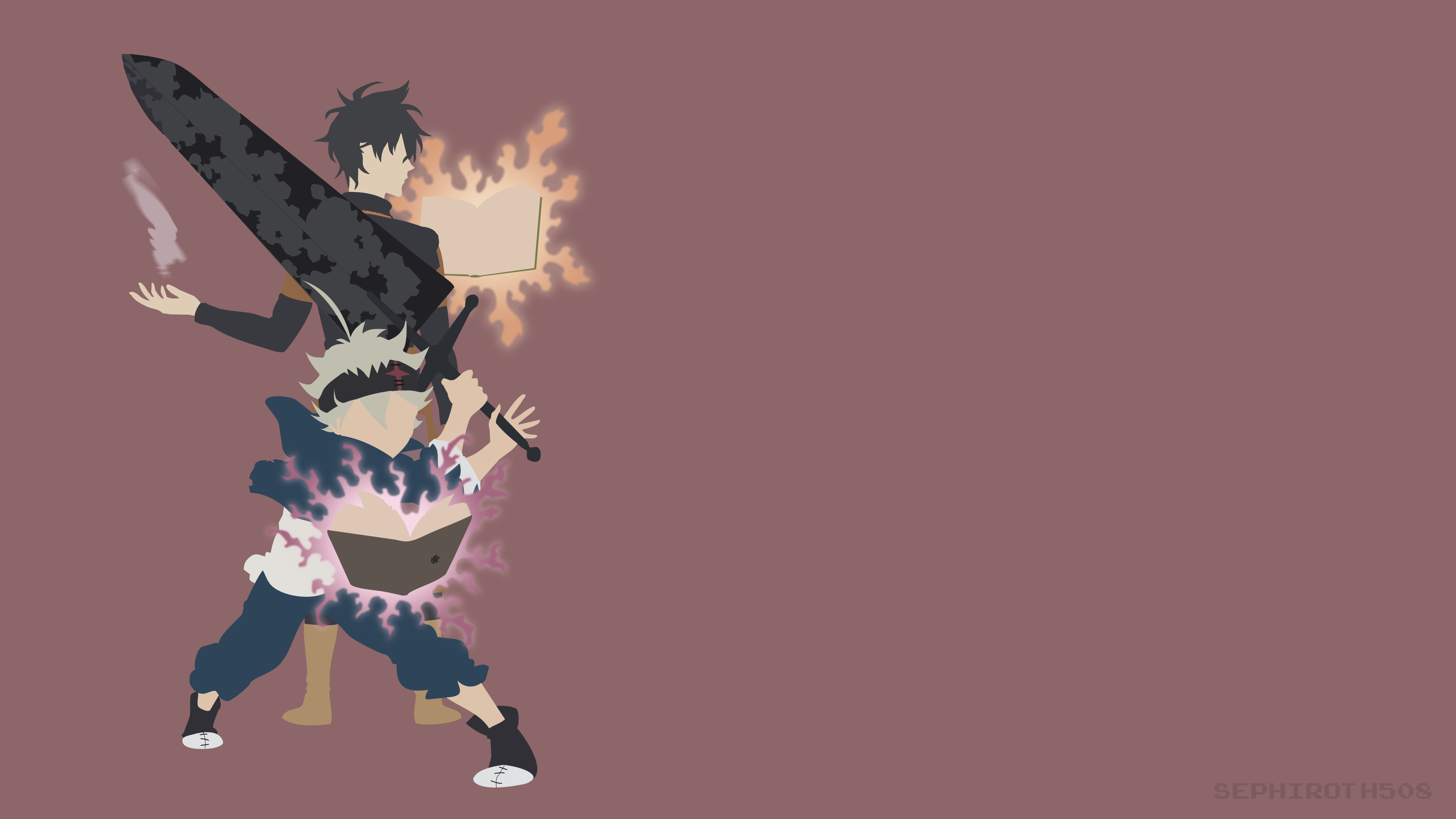 Yuno & Asta Clover 4K Ultra HD Wallpaper