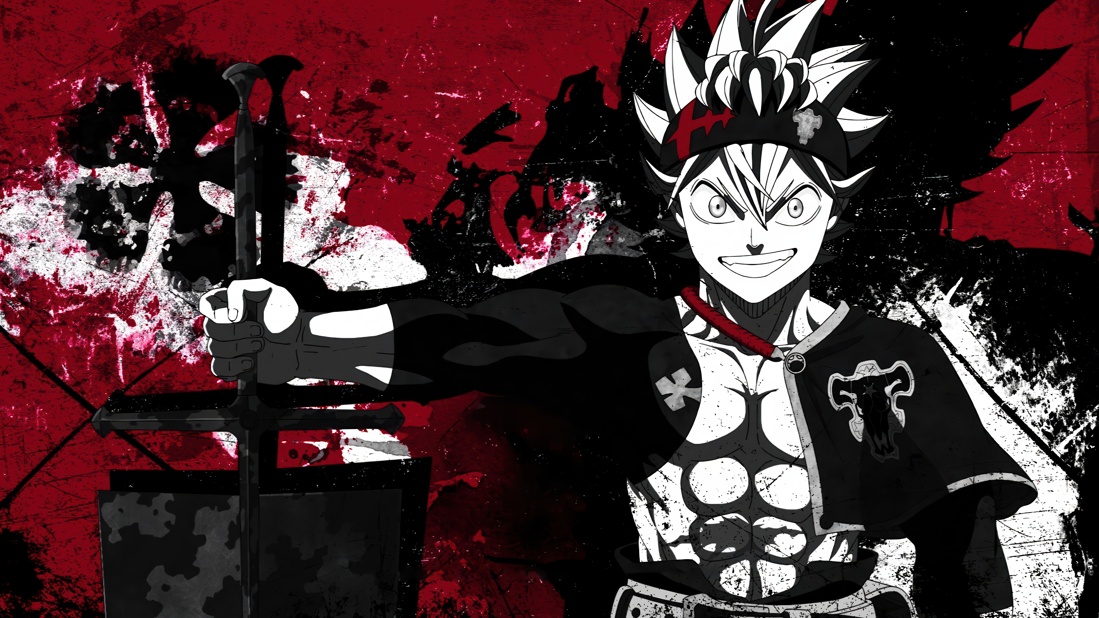 Asta Sword Black Clover Anime Wallpaper 4K HD PC