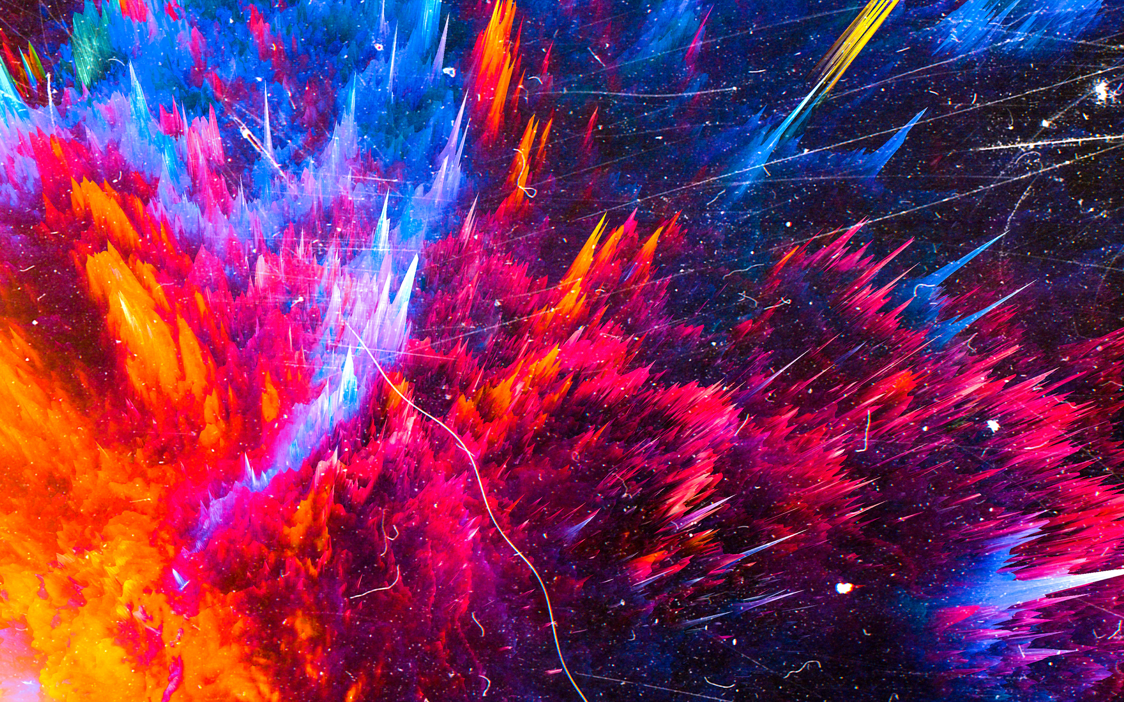 Color Splash Mountains Abstract 4k 4K , HD 4k Wallpaper, Image, Background, Photos and Picture