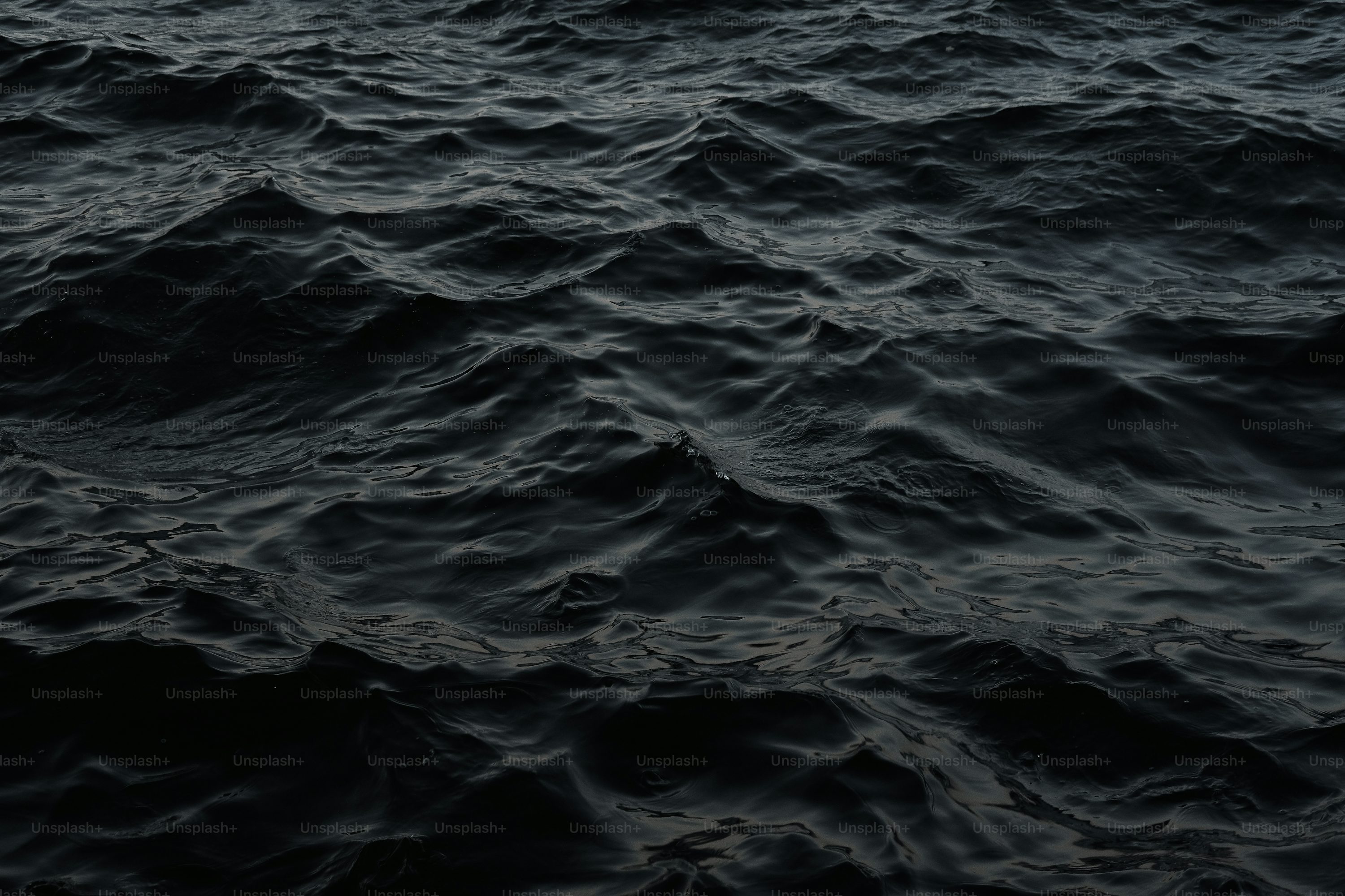 Black Waves Picture. Download Free Image