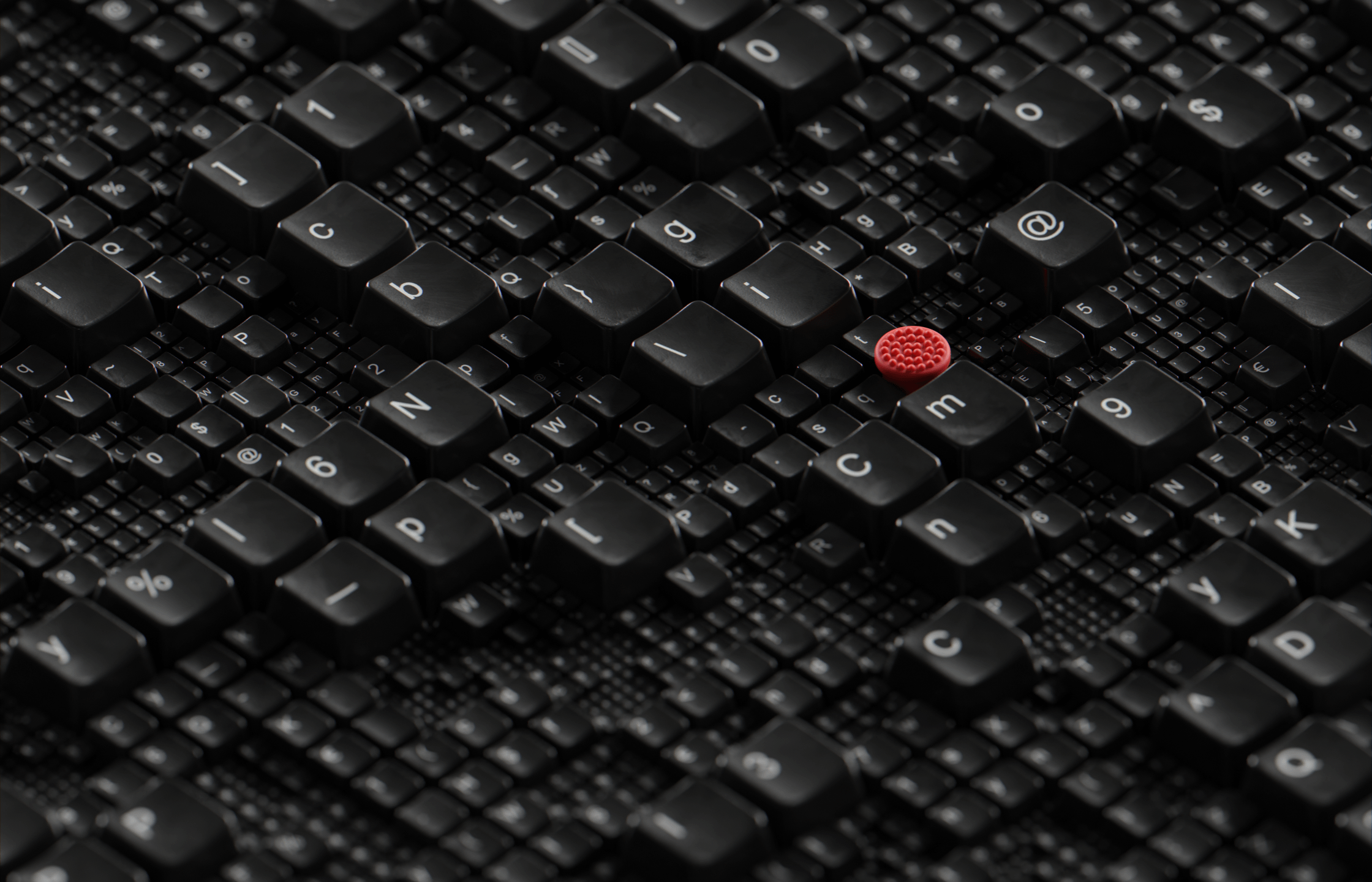 Matching wallpaper form my New ThinkPad E14 Gen 6, made with Blender