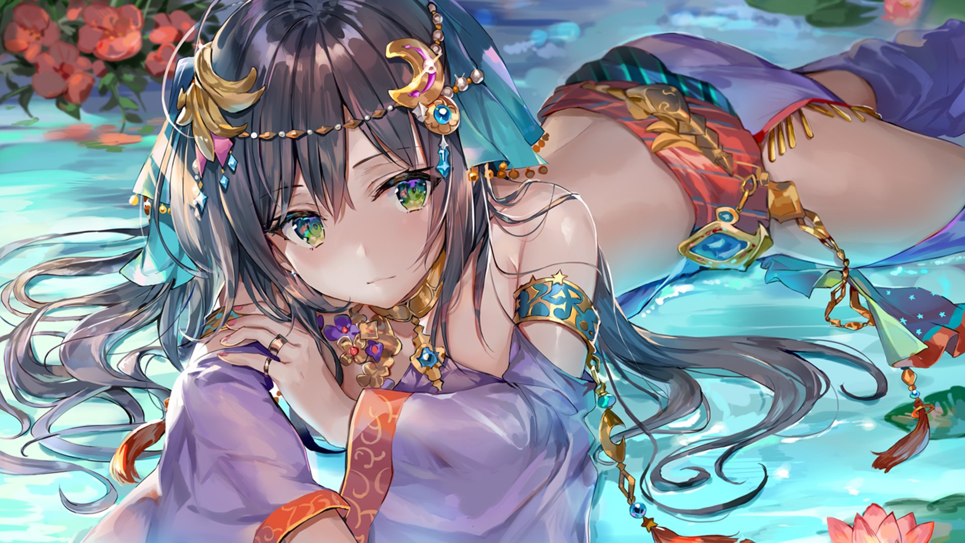 Serene Anime Girl Ultra HD Wallpaperx2160