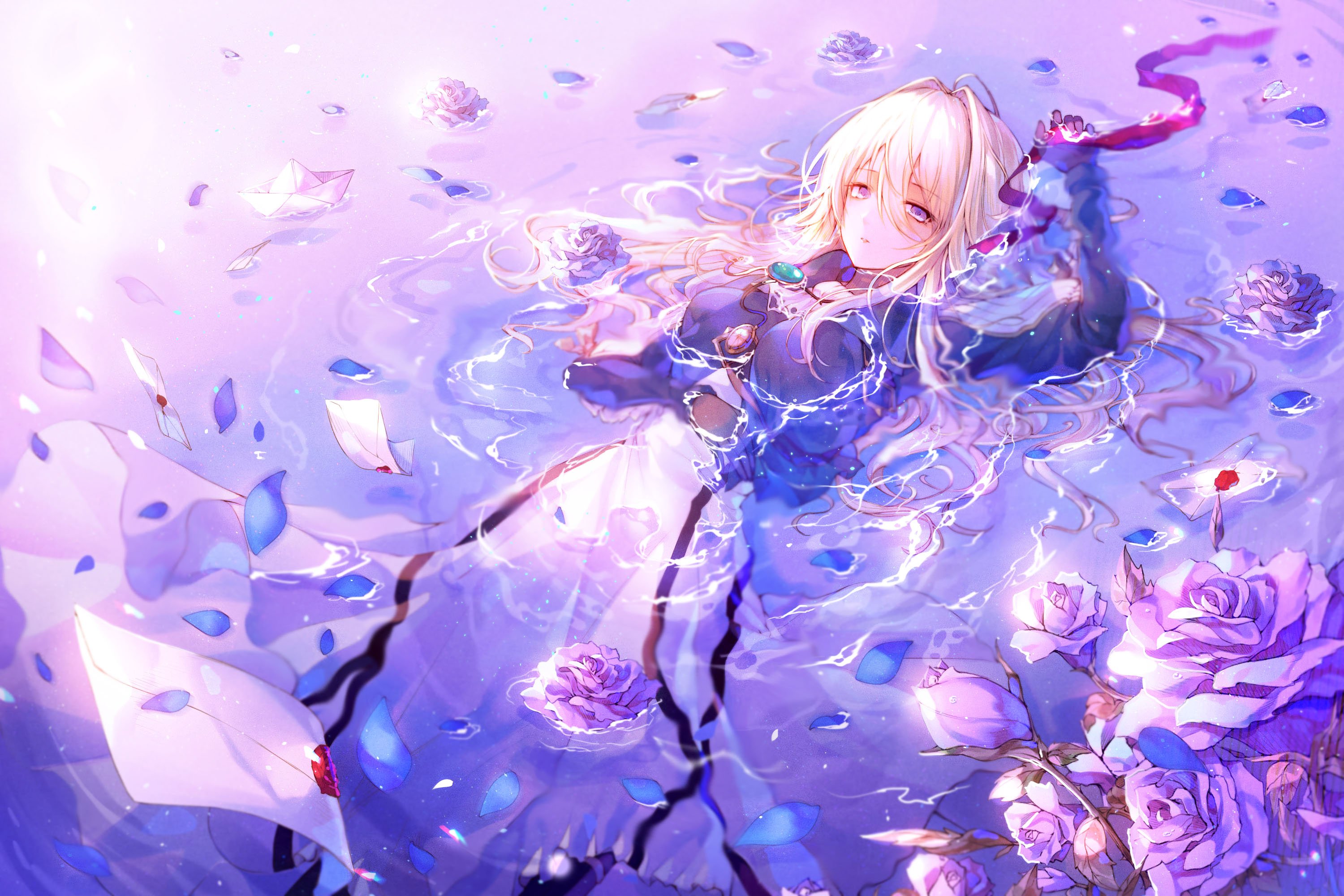 Anime Violet HD Desktop Wallpaper 106694