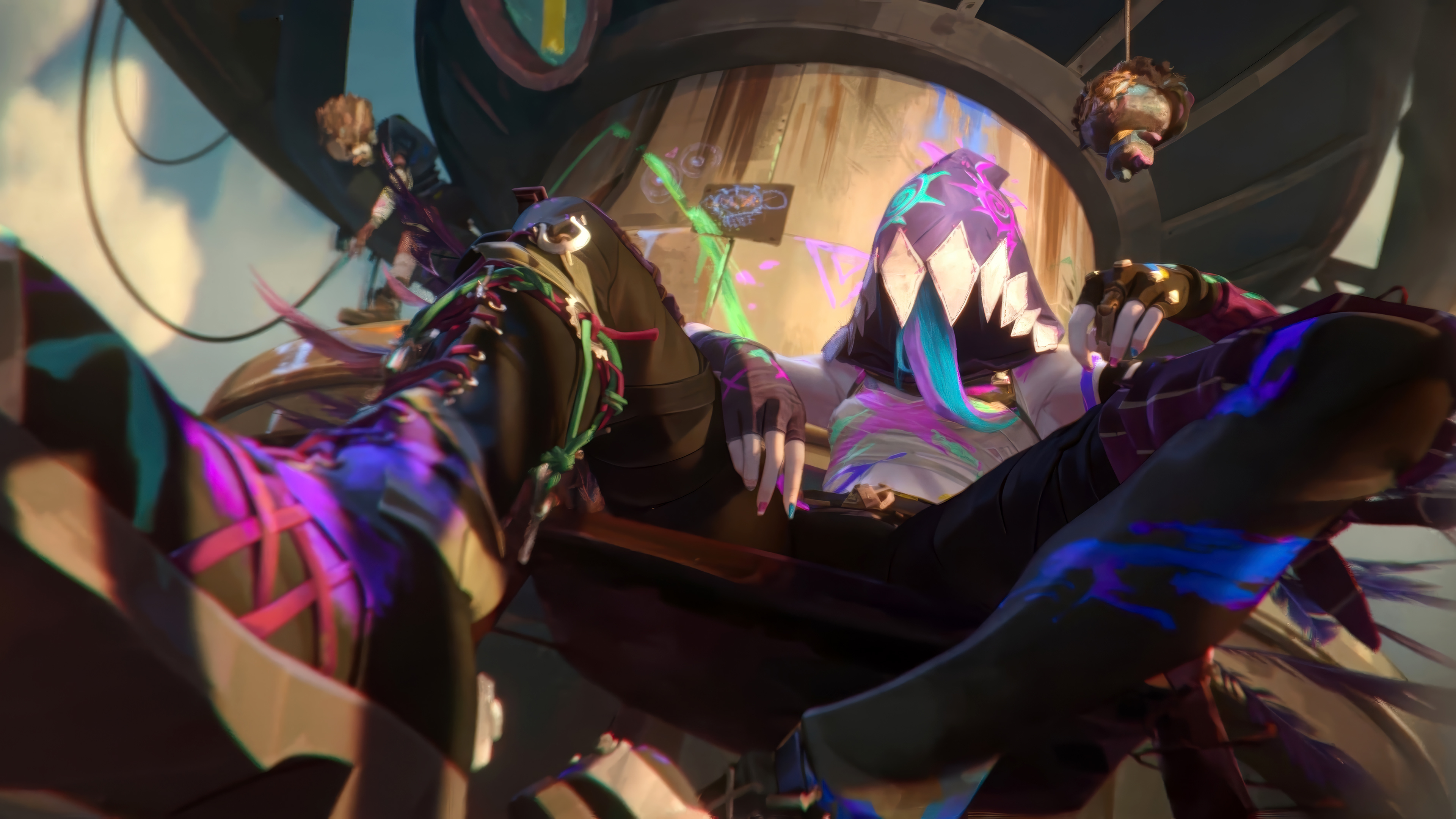 Arcane Jinx Wallpaper 4K HD PC c