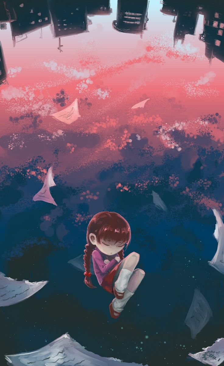 Yume Nikki] Free fall. [Uninstall] [pixiv]