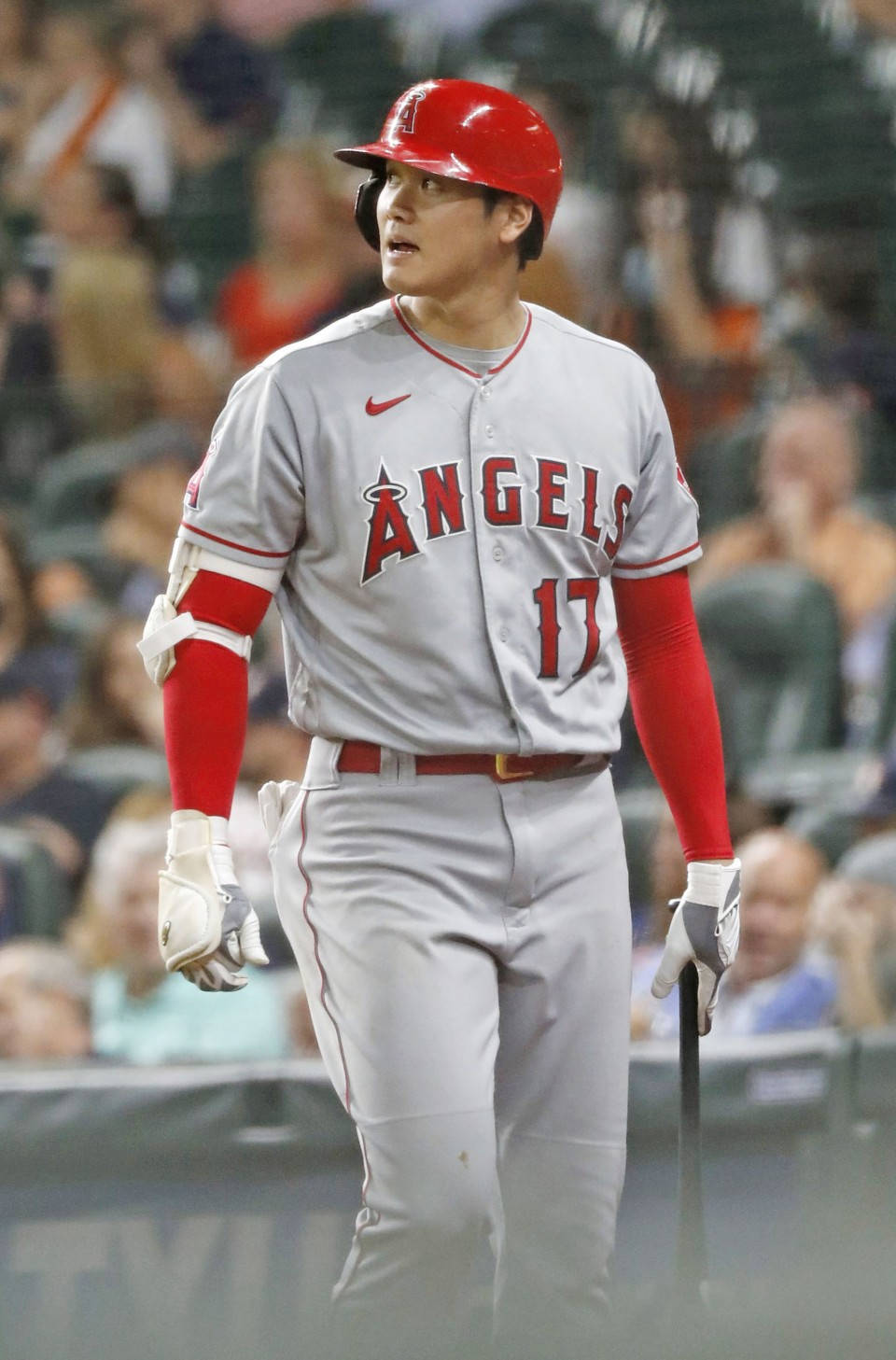 Download Shohei Ohtani On A Baseball Match Wallpaper