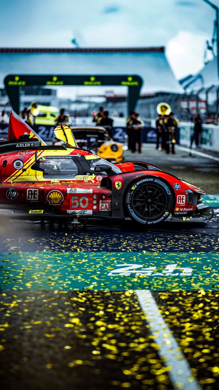 Ferrari 499P at Le Mans