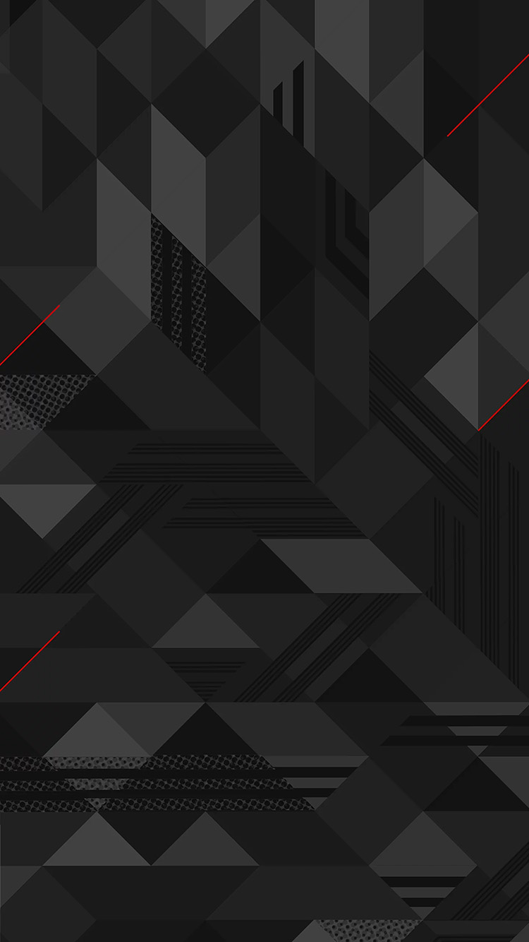 iPhoneXpapers abstract triangle pattern bw