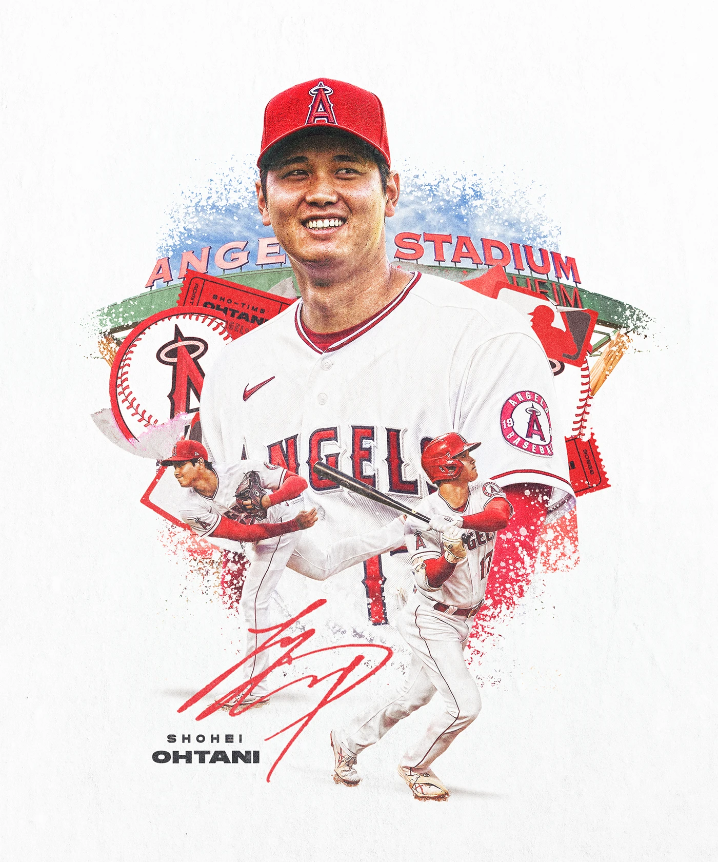 Shohei Ohtani Angeles Angels Wallpaper - Behance