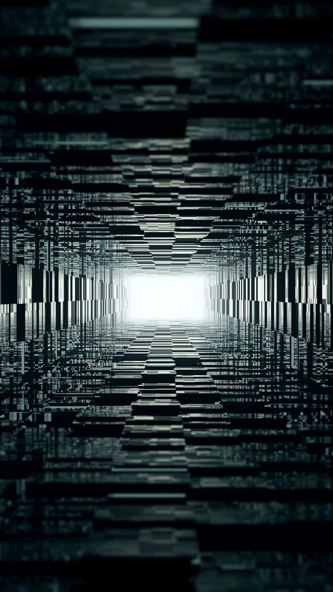 Download HD Dark Tunnel Abstract Phone Wallpaper