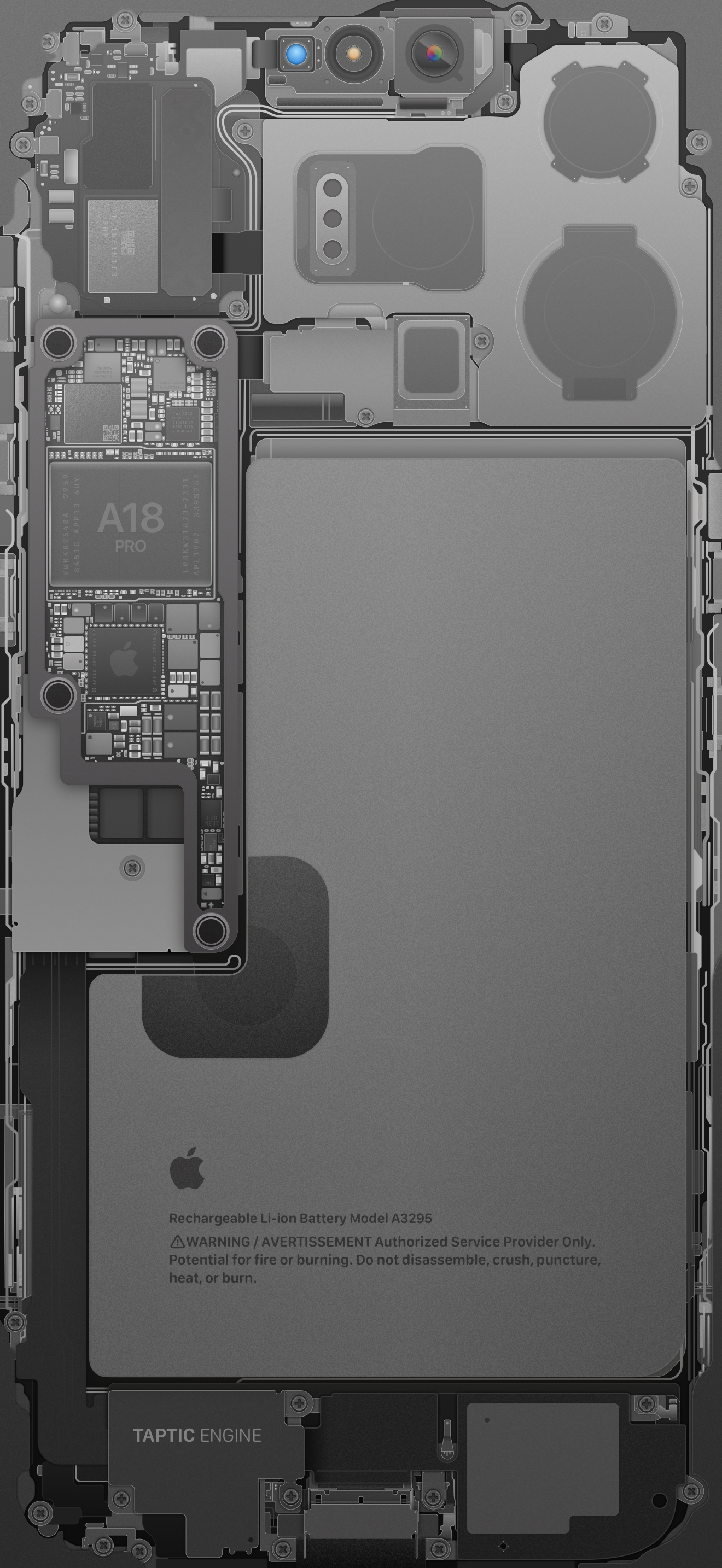 See the inside of your iPhone 16 Pro with these wallpaper