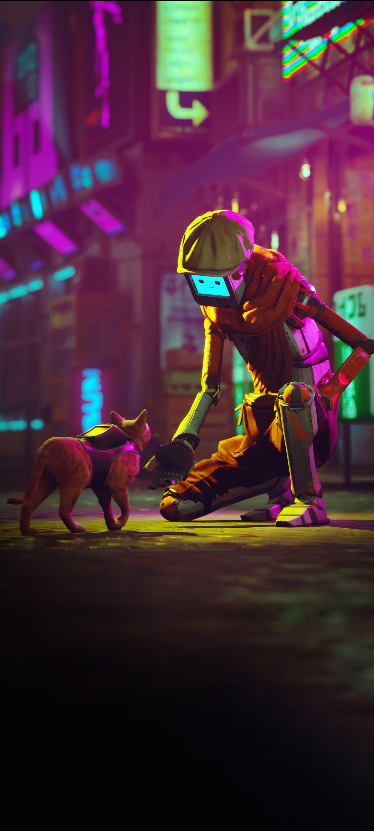 stray game phone wallpaper