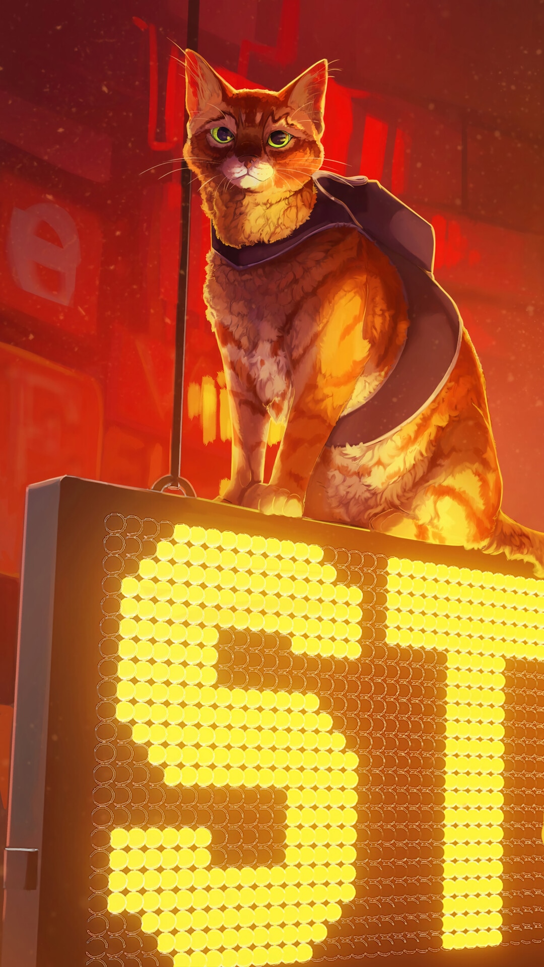 Stray, Art HD Phone Wallpaper