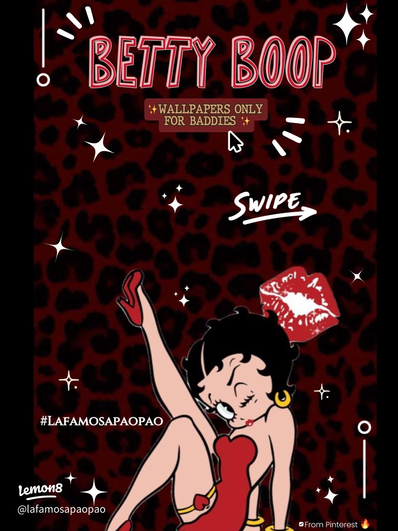 Edgy Betty Boop Wallpaper for Bold and Confident Baddies