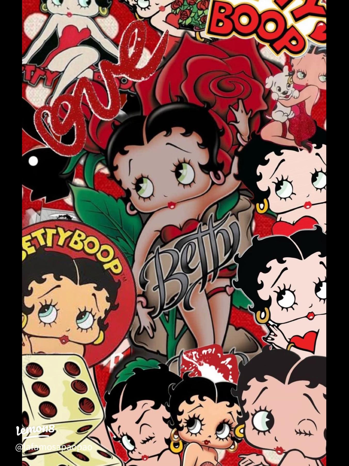 Edgy Betty Boop Wallpaper for Bold and Confident Baddies