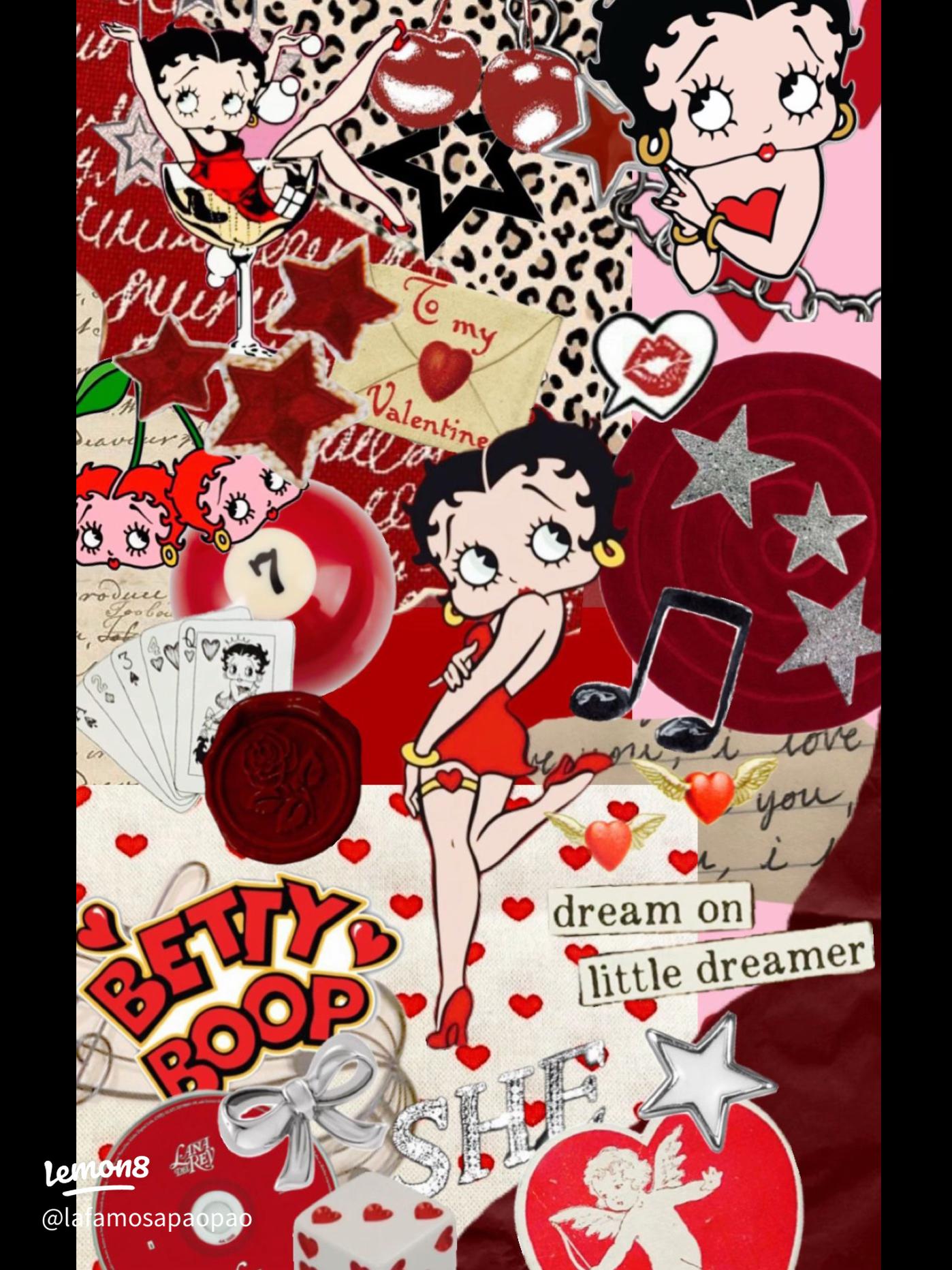 Edgy Betty Boop Wallpaper for Bold and Confident Baddies
