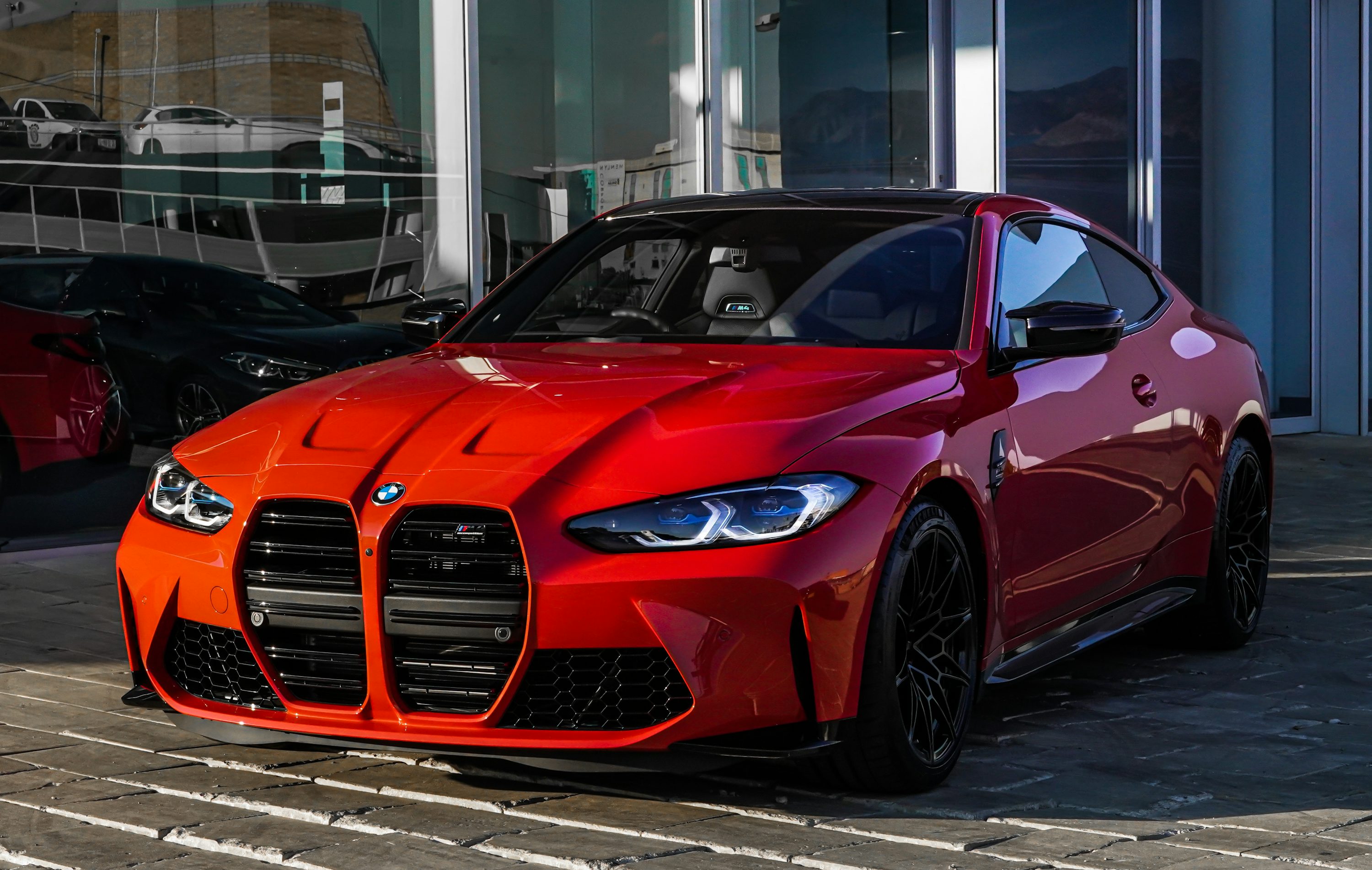 Red Bmw Picture. Download Free Image