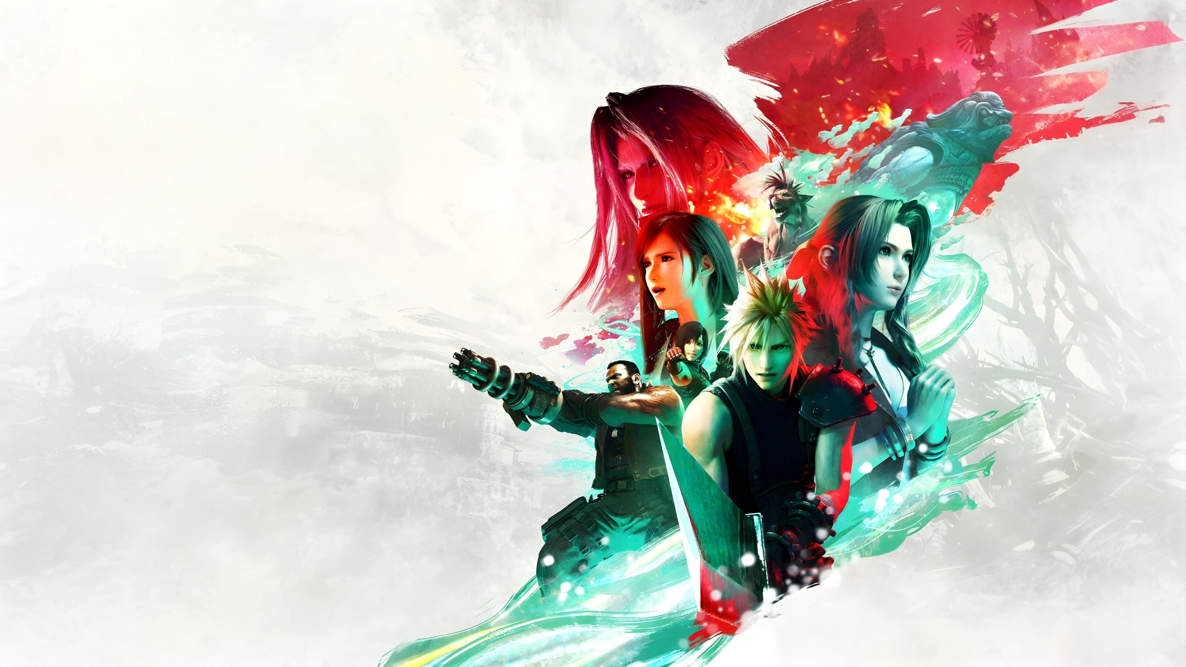 4K Wallpaper VII Rebirth PC Release Promo