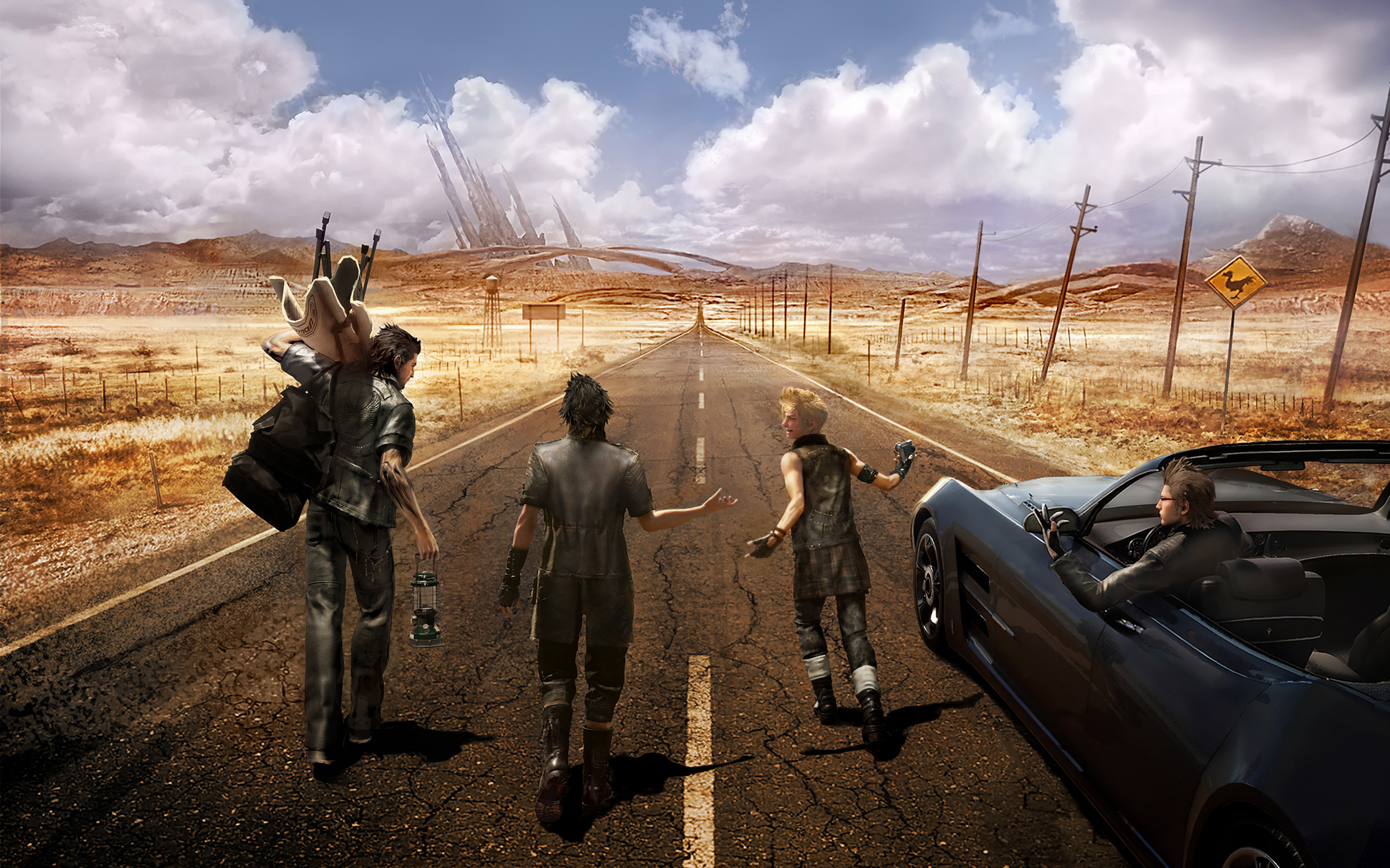 Final Fantasy XV 4K Wallpaper