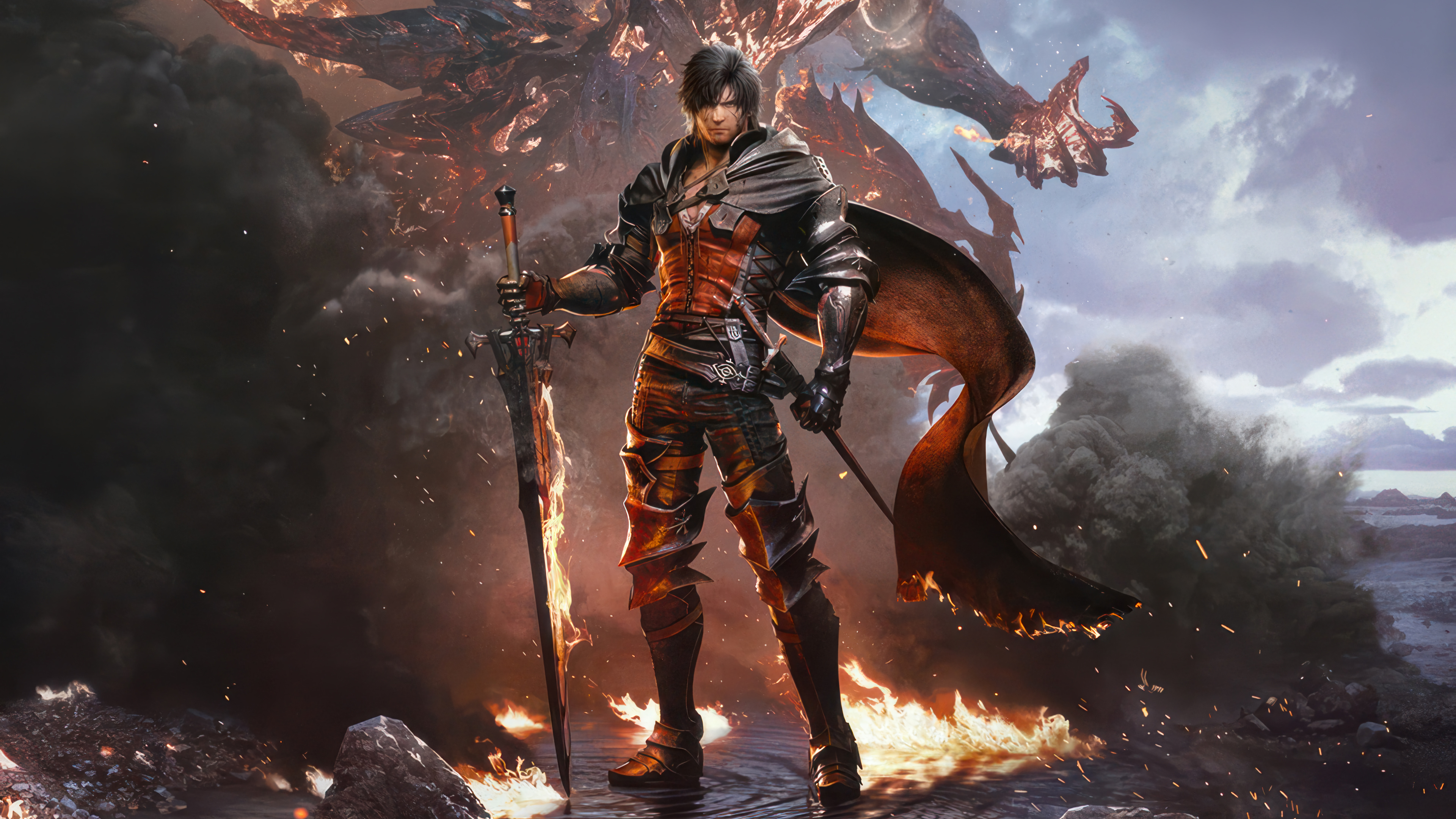 Clive Rosfield Final Fantasy 16 Wallpaper 4K HD PC l