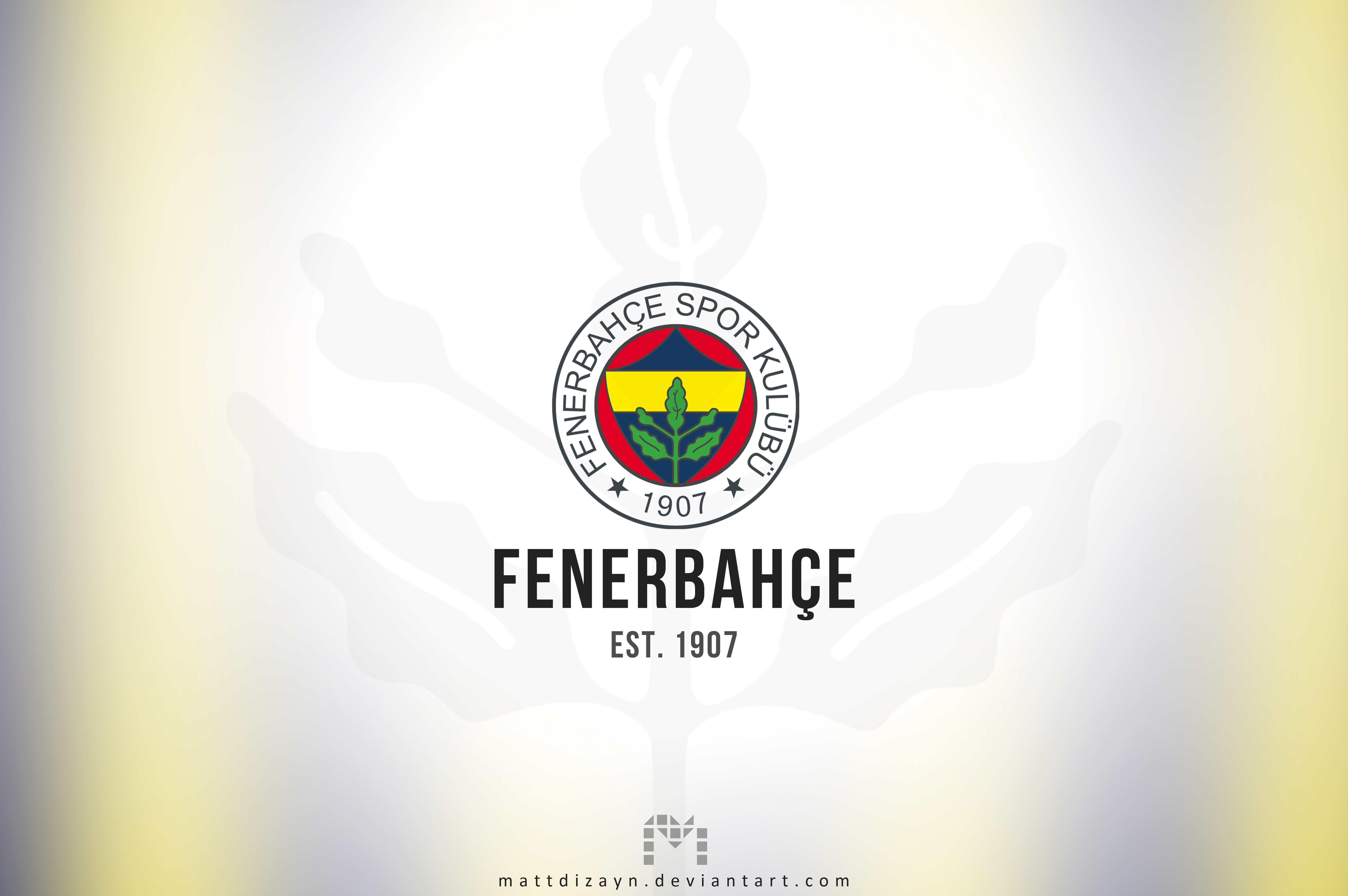Fenerbahçe S.K. 4K, Logo, Emblem, Soccer, HD Wallpaper