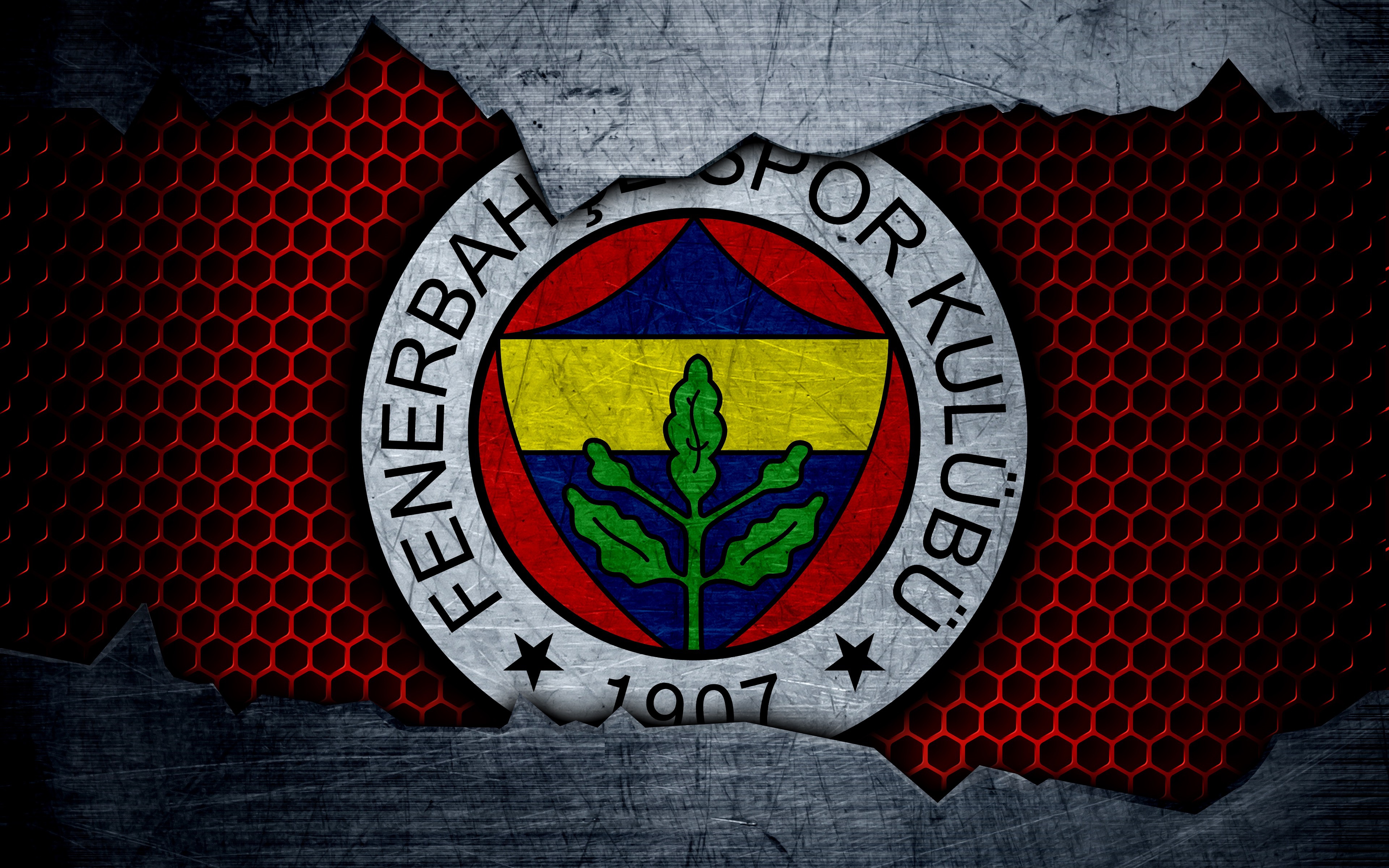 Wallpaper wallpaper, logo, football, Sport, Fenerbahce for mobile and desktop, section спорт, resolution 3840x2400