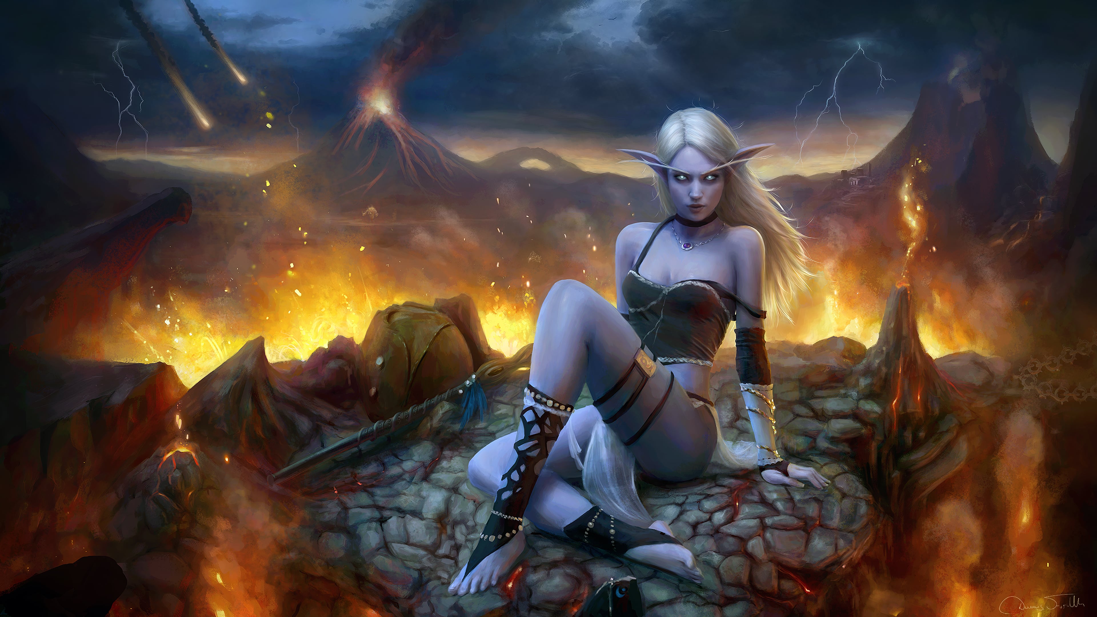Azralith from World of Warcraft Wallpaper 4k for Desktop