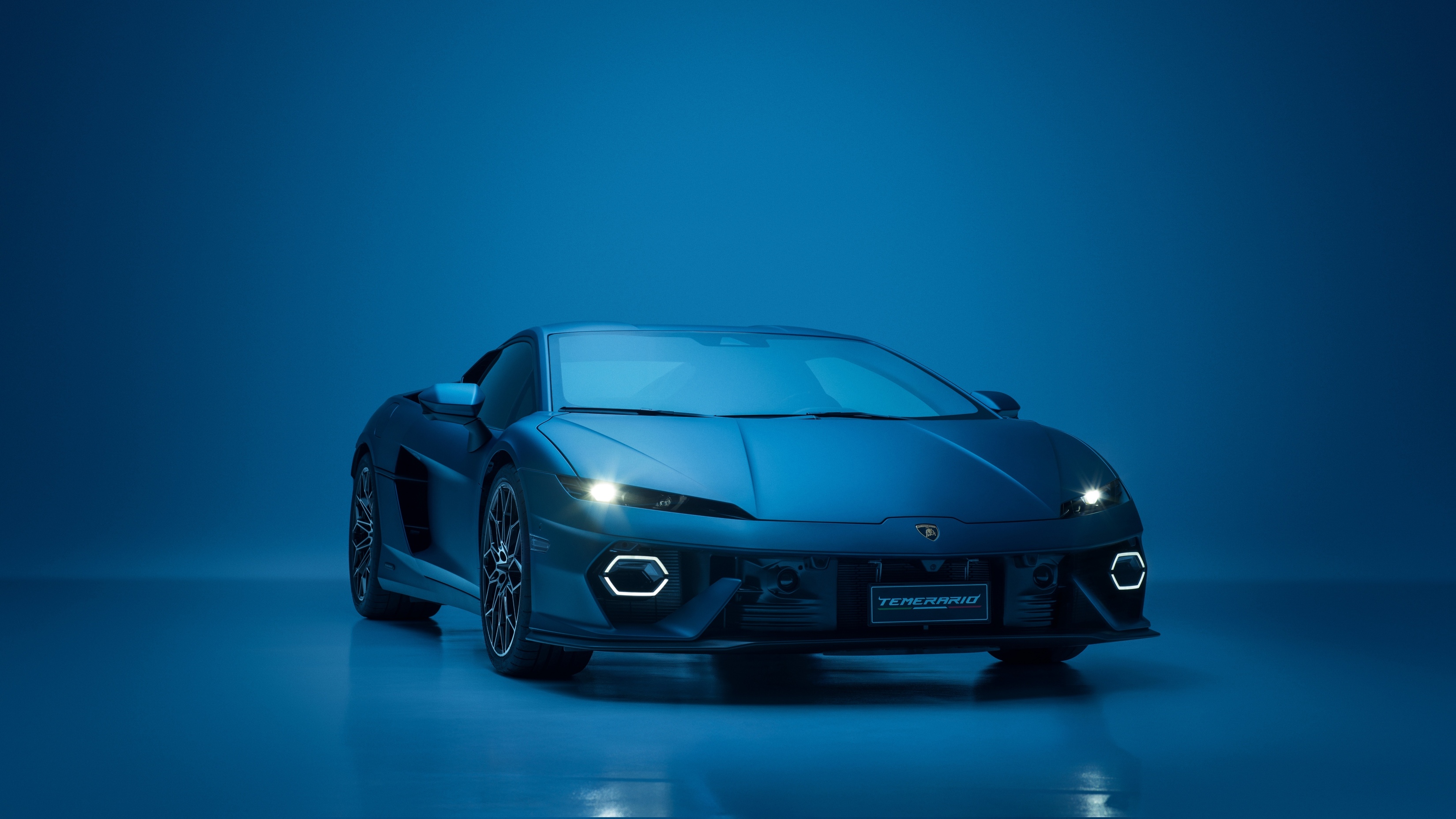 Lamborghini Dark Blue Top Free 4K 6K 8K Desktop Wallpaper For Mac Windows PC And Linux Ultra HD High Resolution Definition Backdrops Background