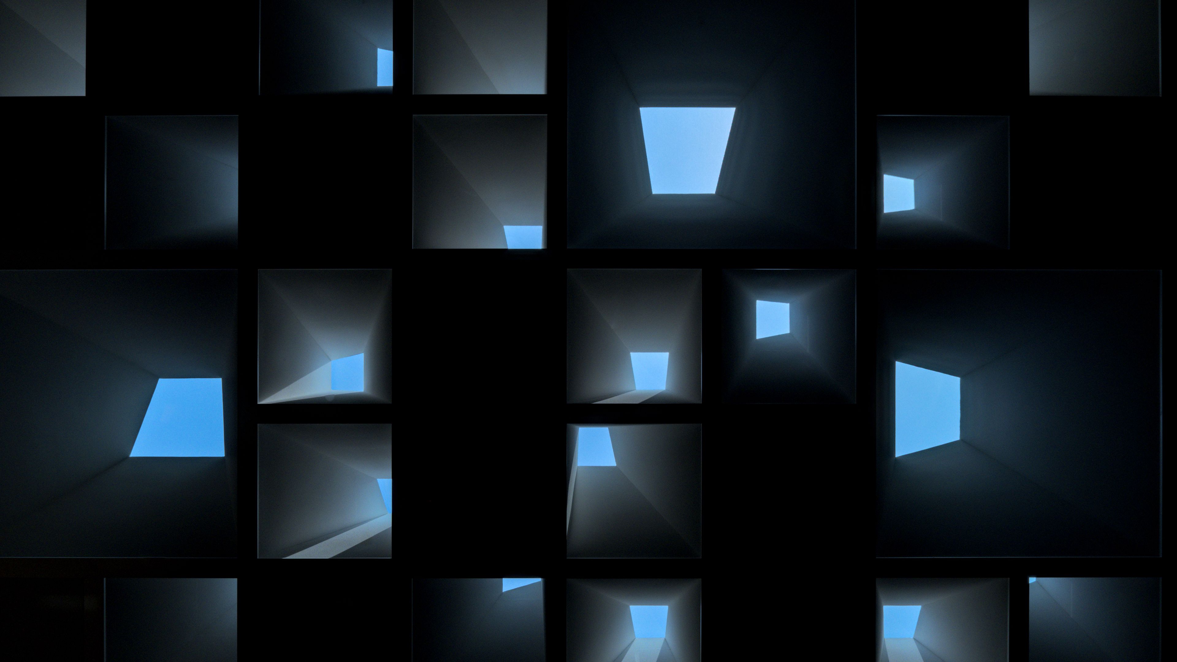 Download wallpaper 3840x2160 windows, light, dark 4k uhd 16:9 HD background