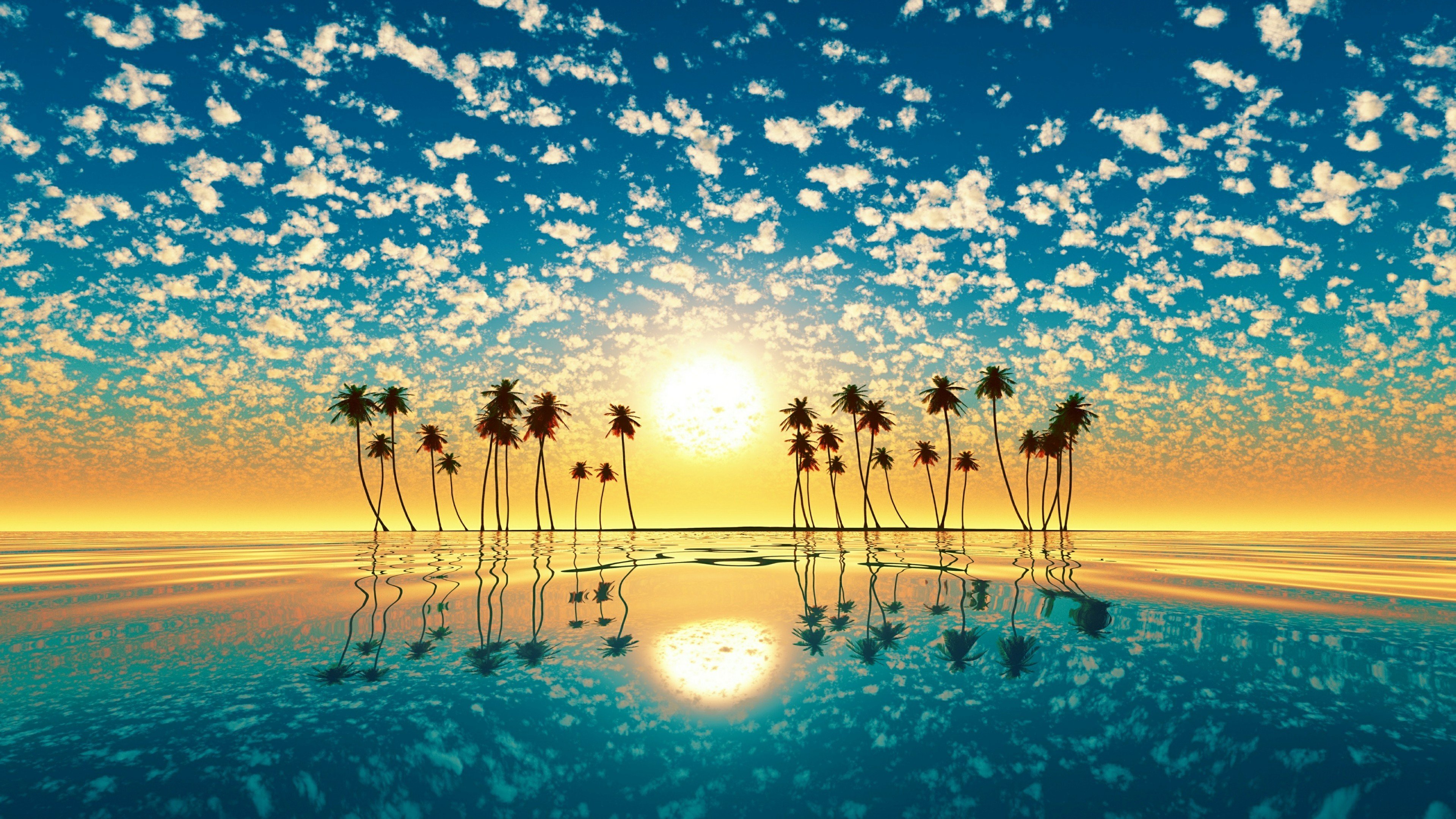Sunset Horizon Wallpaper 3840x2160 67788