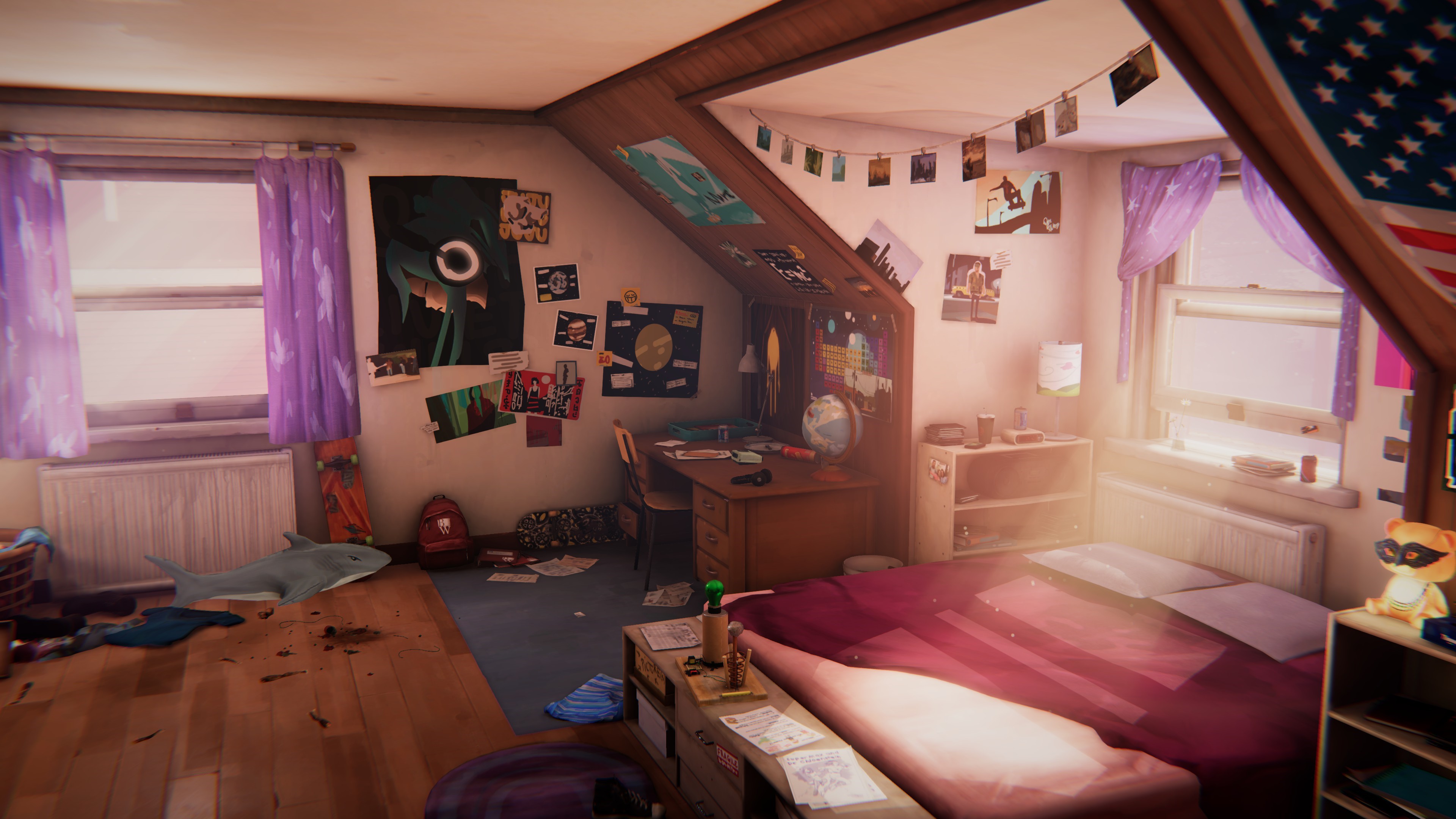 4K, PC gaming, video games, Life Is Strange, screen shot, interior, room, Life is Strange Before the Storm, HD Wallpaper