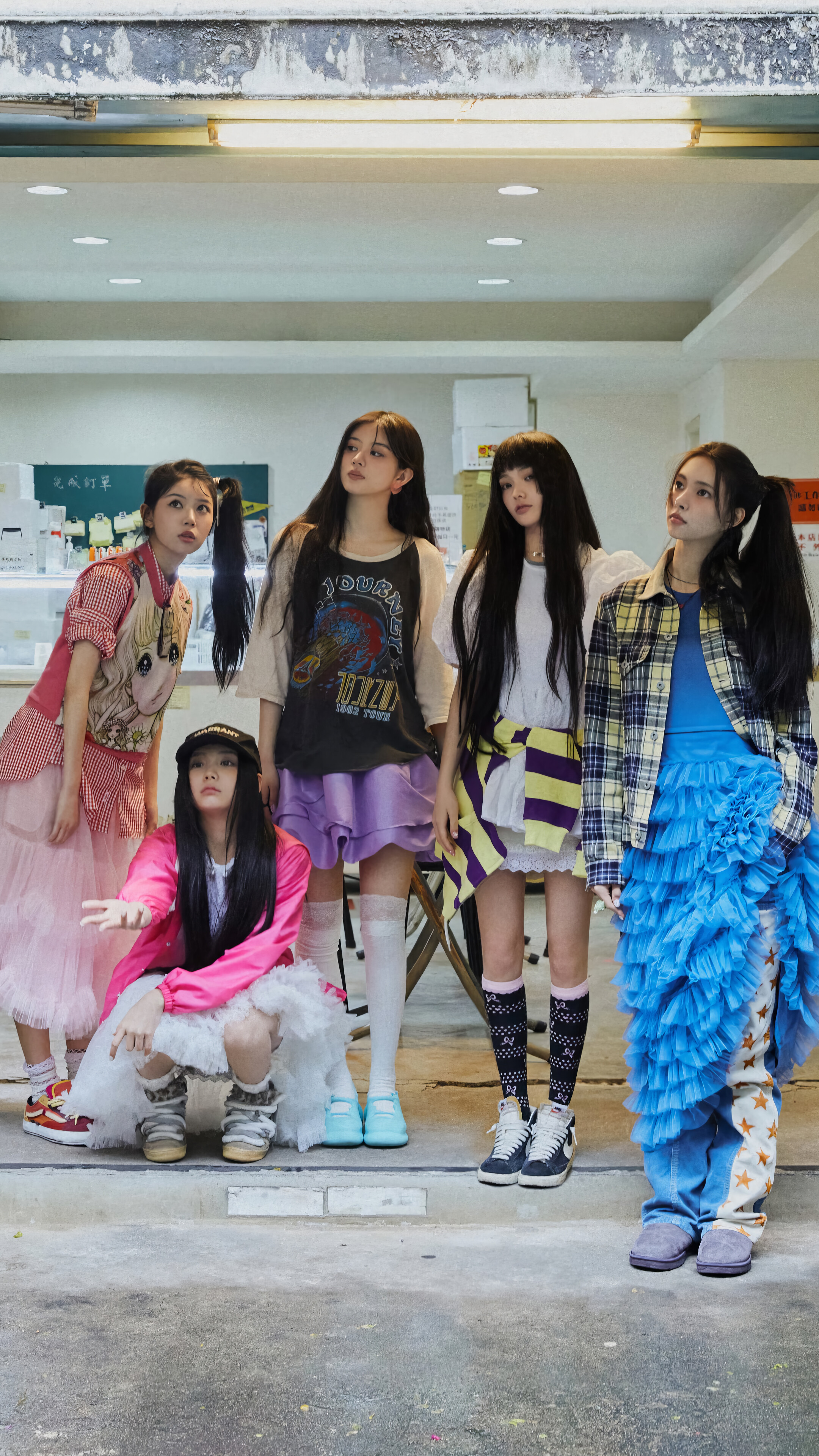 ILLIT Kpop Members 4K Wallpaper iPhone HD Phone a