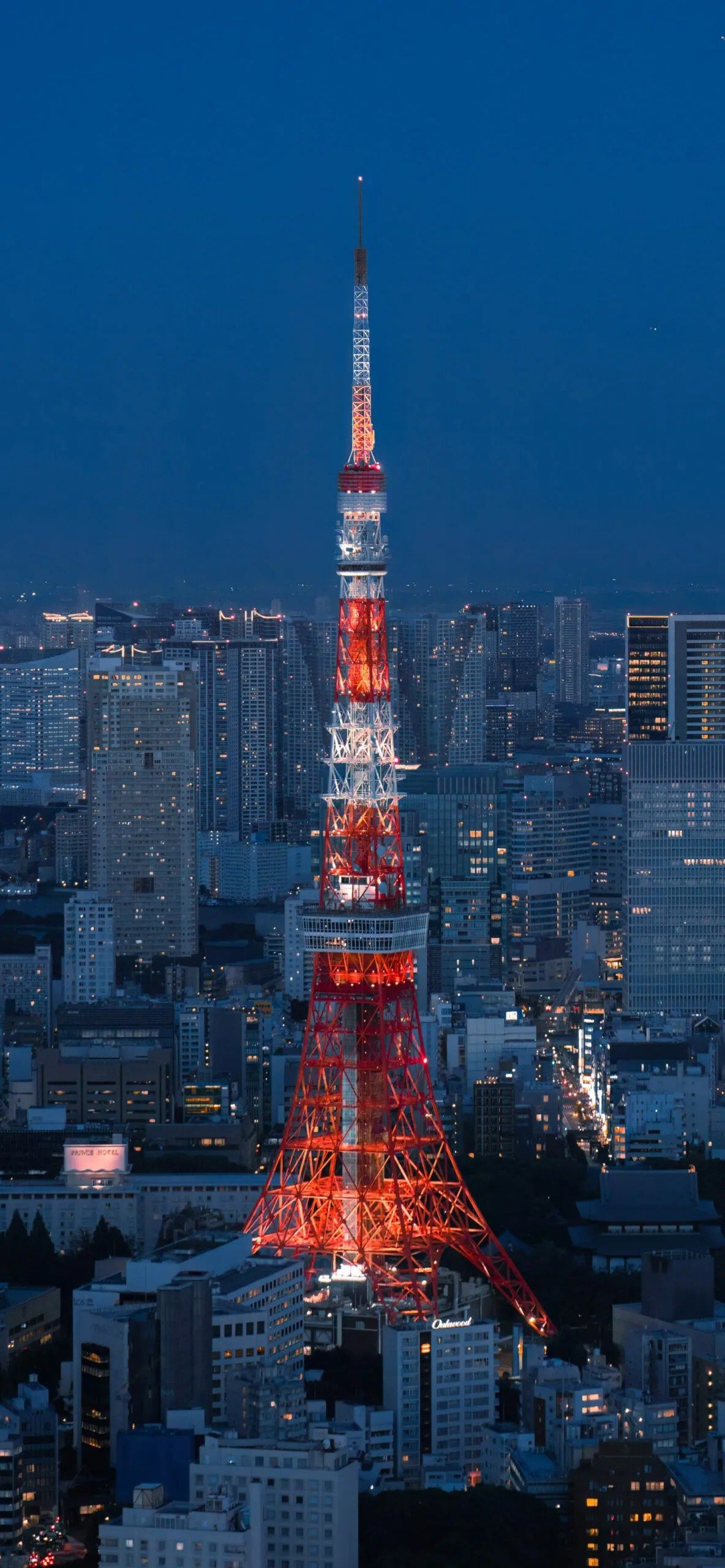 Tokyo tower Wallpaper for iPhone 11, Pro Max, X, 8, 7, 6