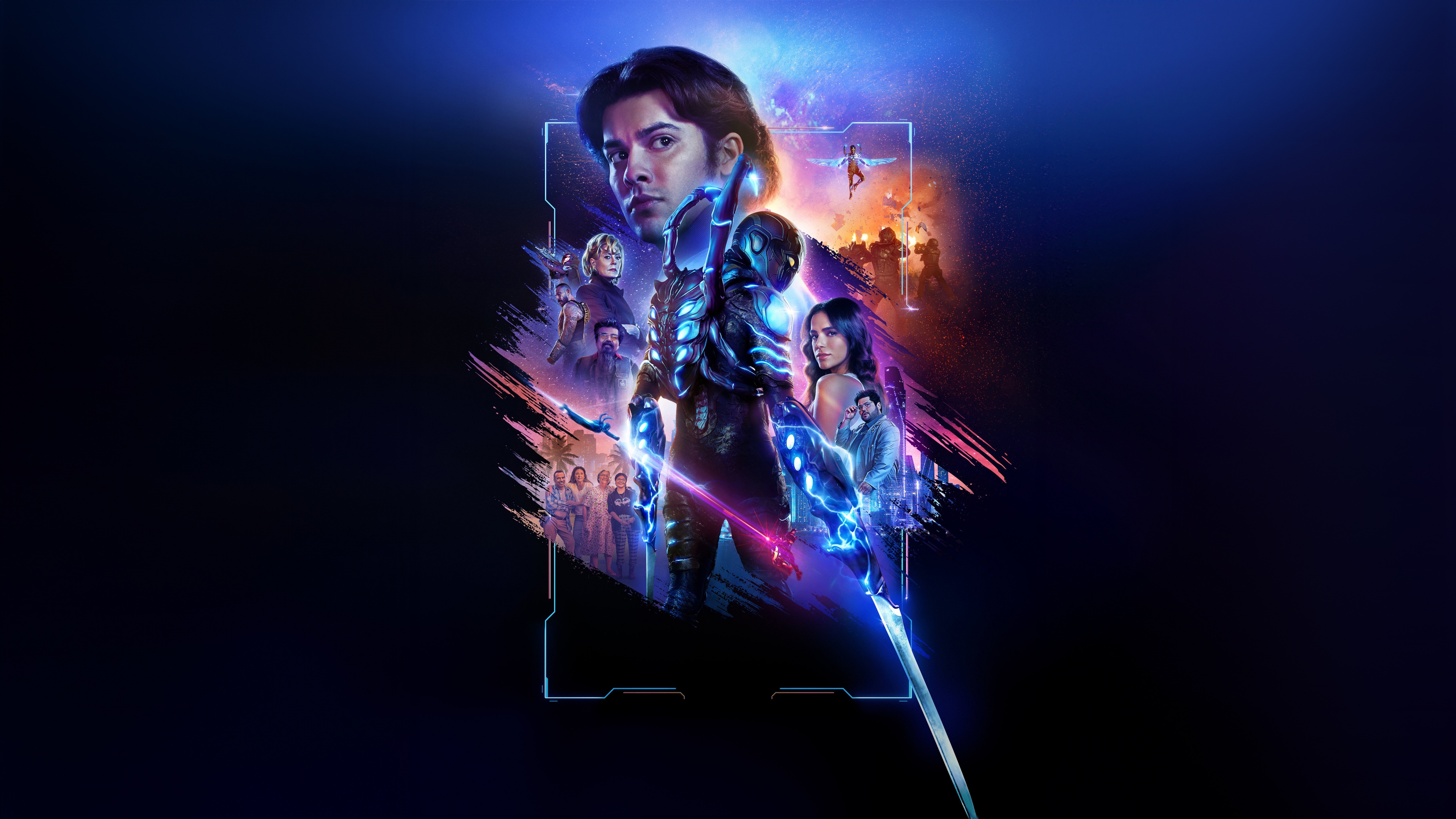 Blue Beetle Wallpaper 4K, DC Extended Universe, 5K