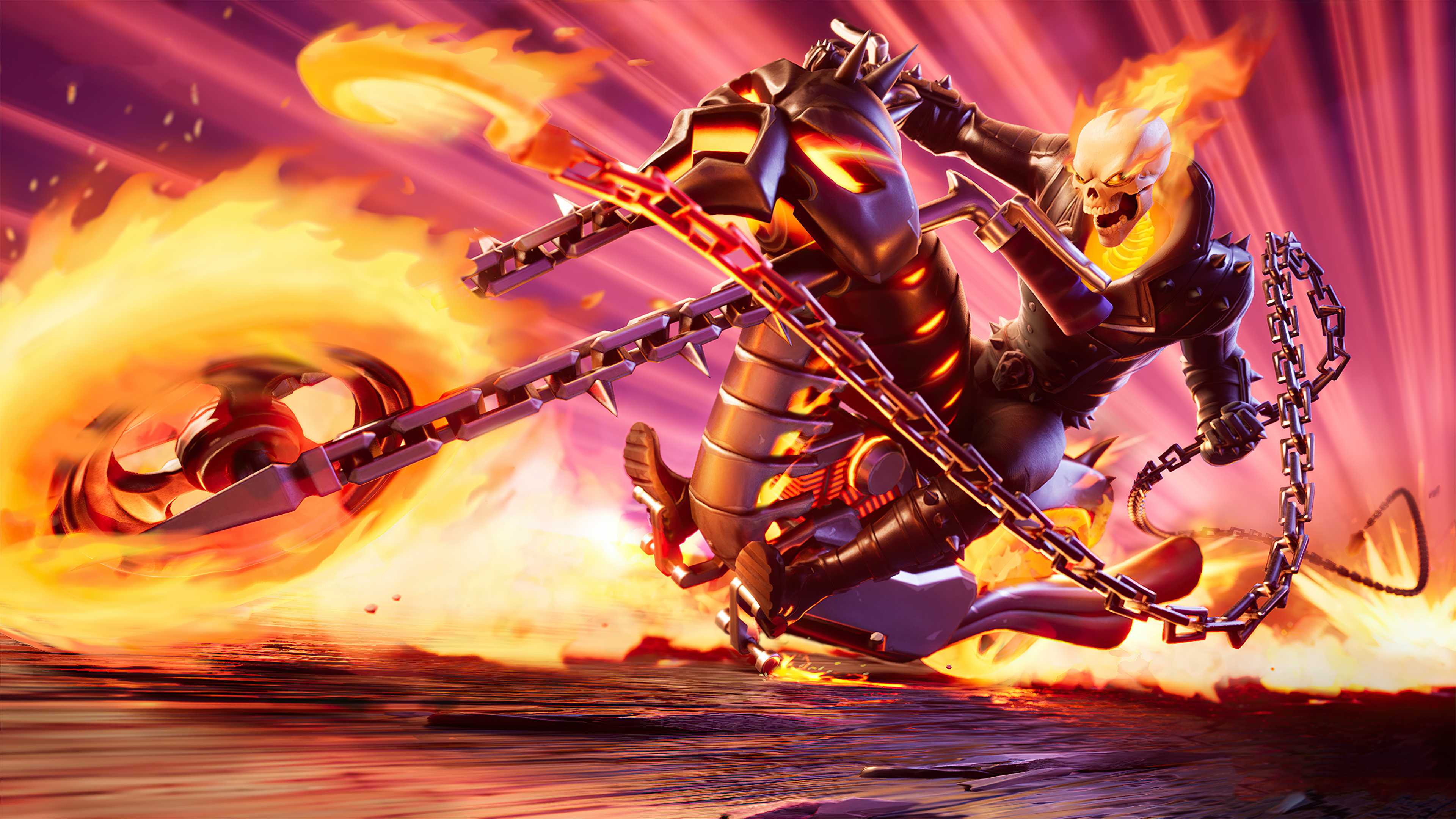 Ghost Rider Fortnite 4k Wallpaper, HD Games Wallpaper, 4k Wallpaper, Image, Background, Photos and Picture