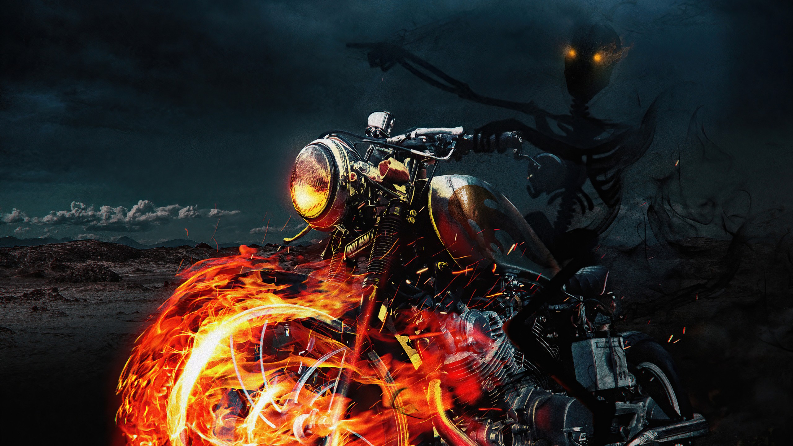 Ghost Rider Marvel Comics 4K HD Ghost Rider Wallpaper