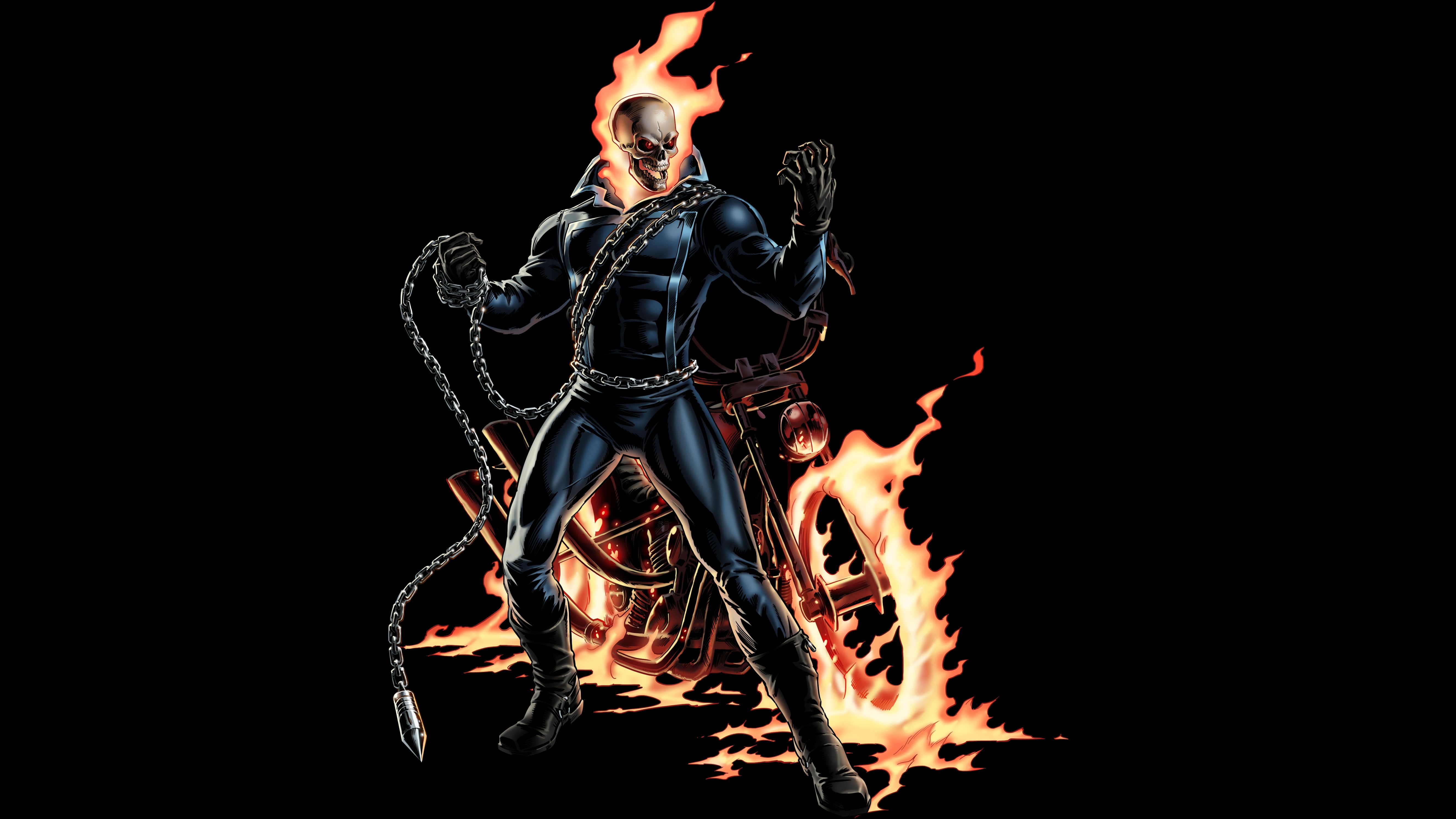Marvel Ghost Rider Wallpaper, HD Background on WallpaperBat